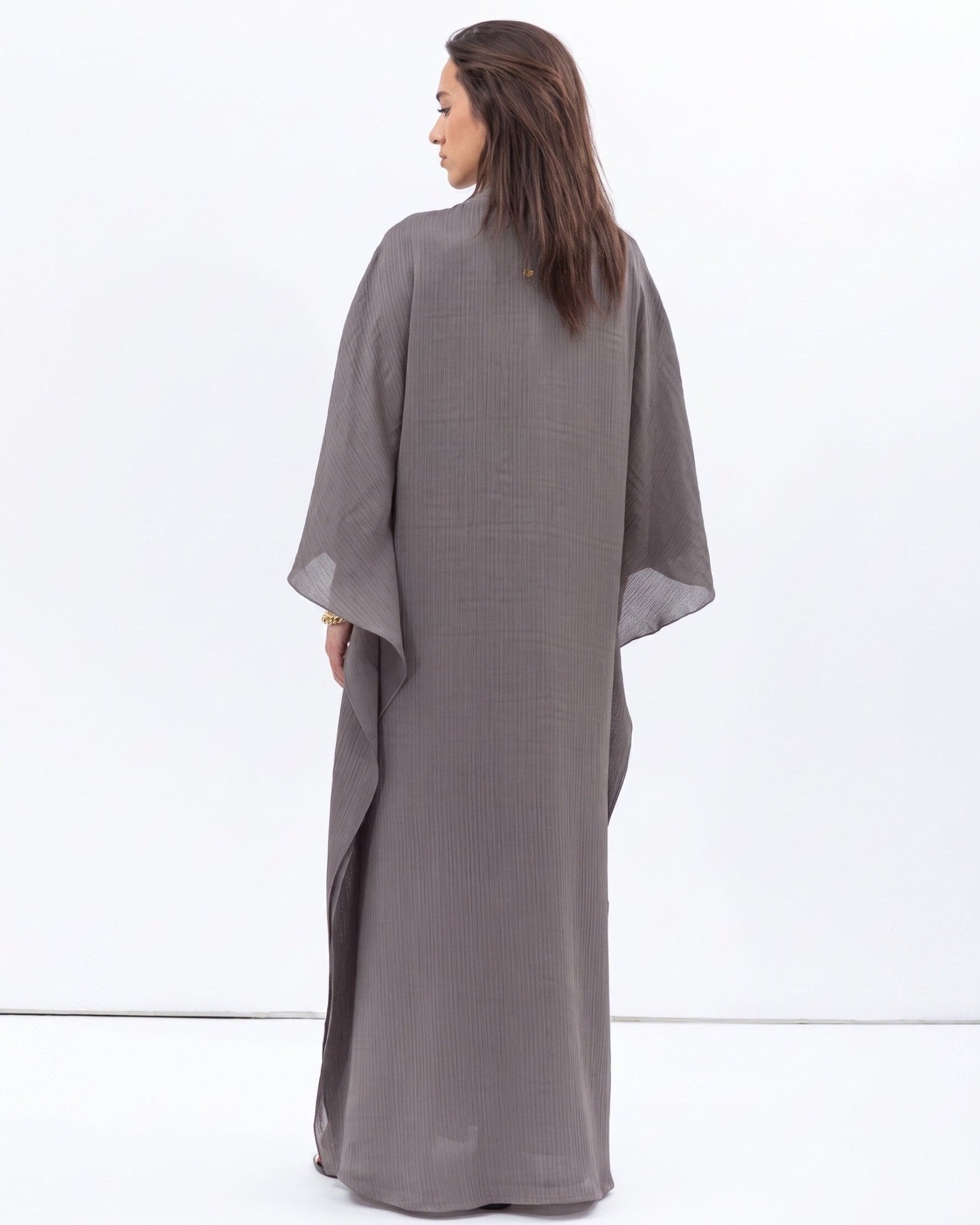 AB-FL-2LYR-OLVGRN – Olive Abaya - CHIKA - MIRA Y MANO