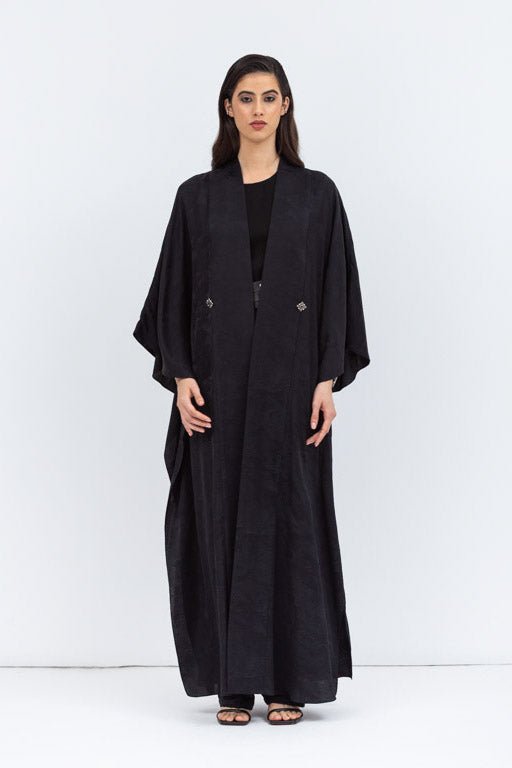 AB - PT - F - BLK ABAYA - CHIKA - MIRA Y MANO