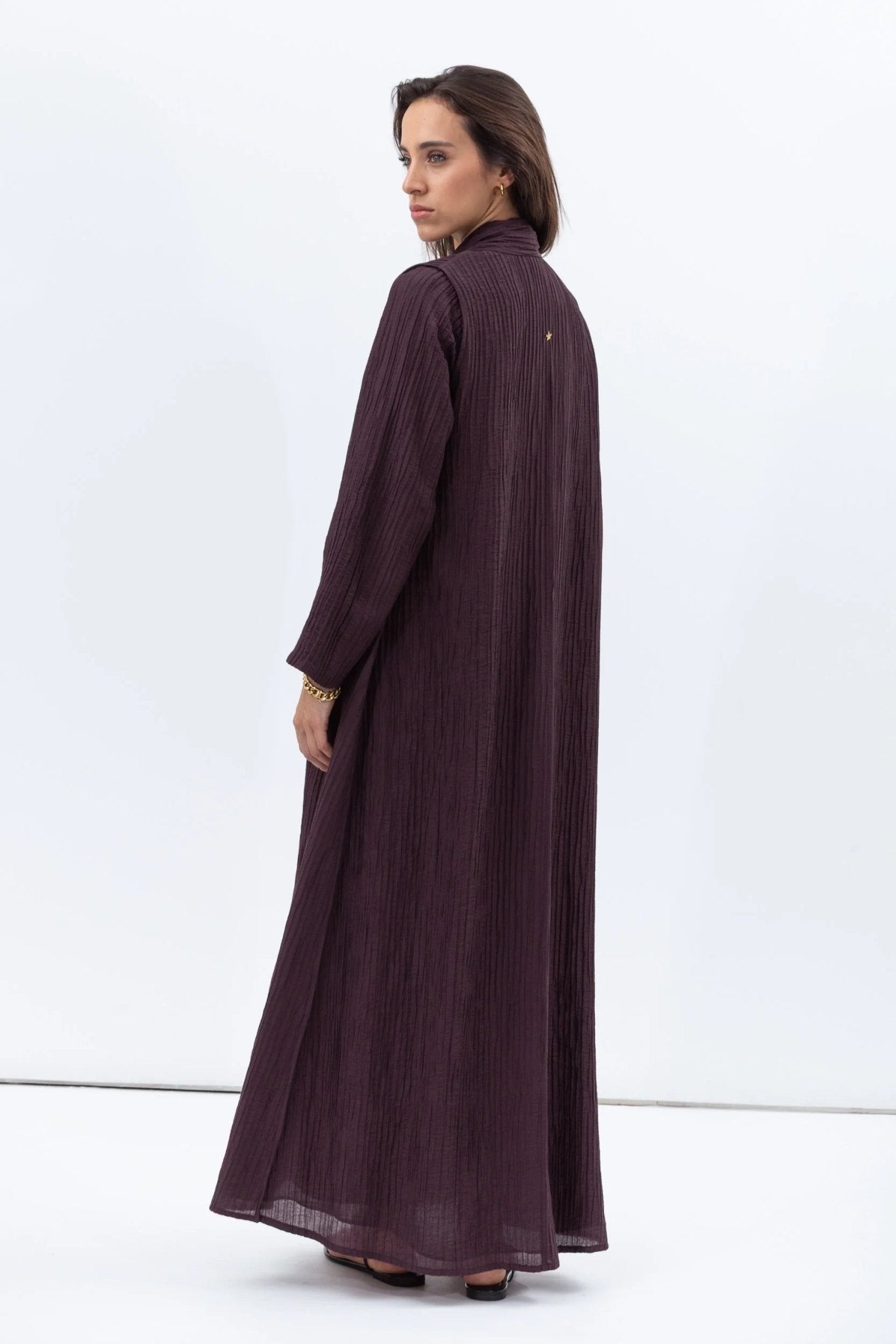 AB - SHL - BRGBRN ABAYA - CHIKA - MIRA Y MANO