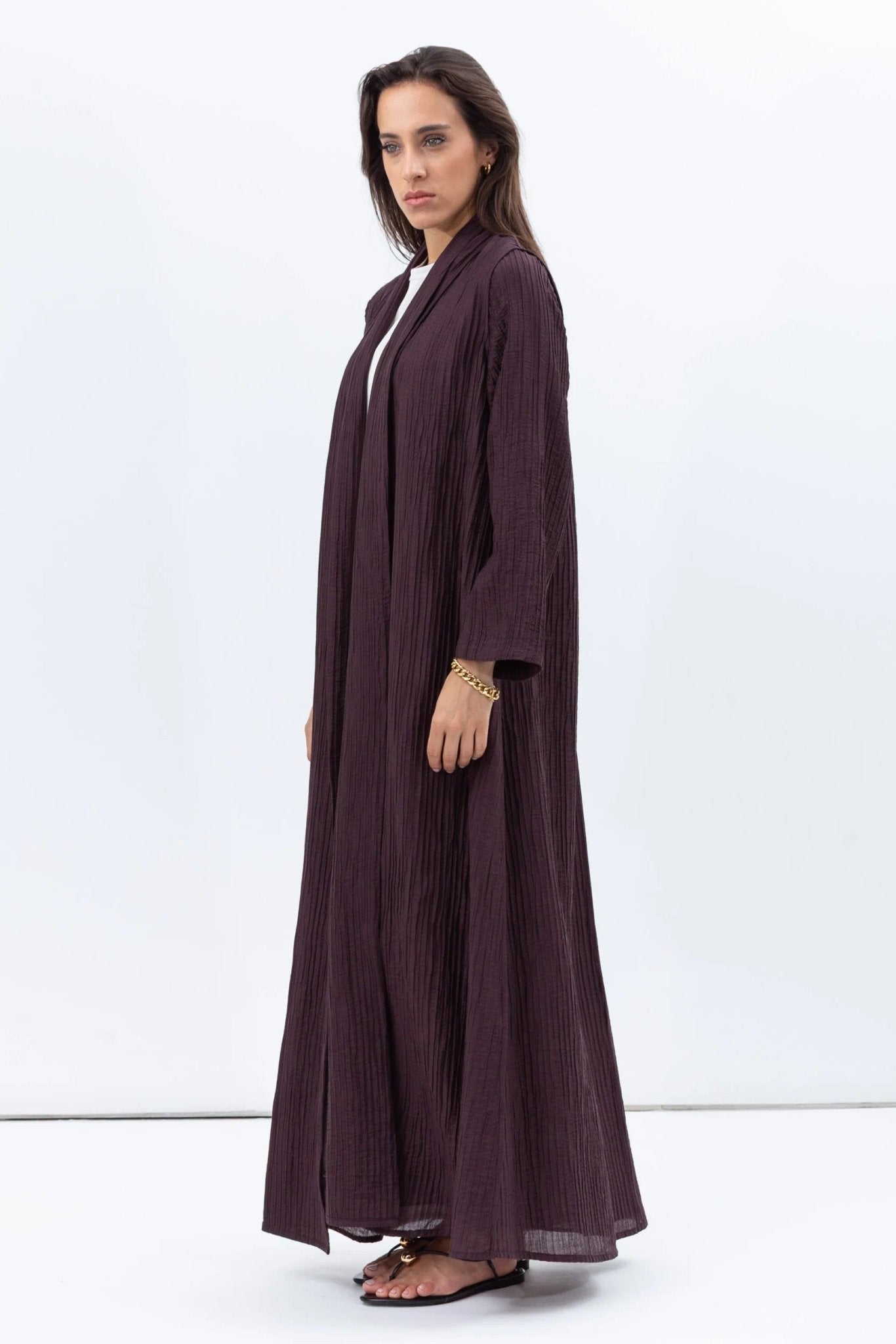 AB - SHL - BRGBRN ABAYA - CHIKA - MIRA Y MANO