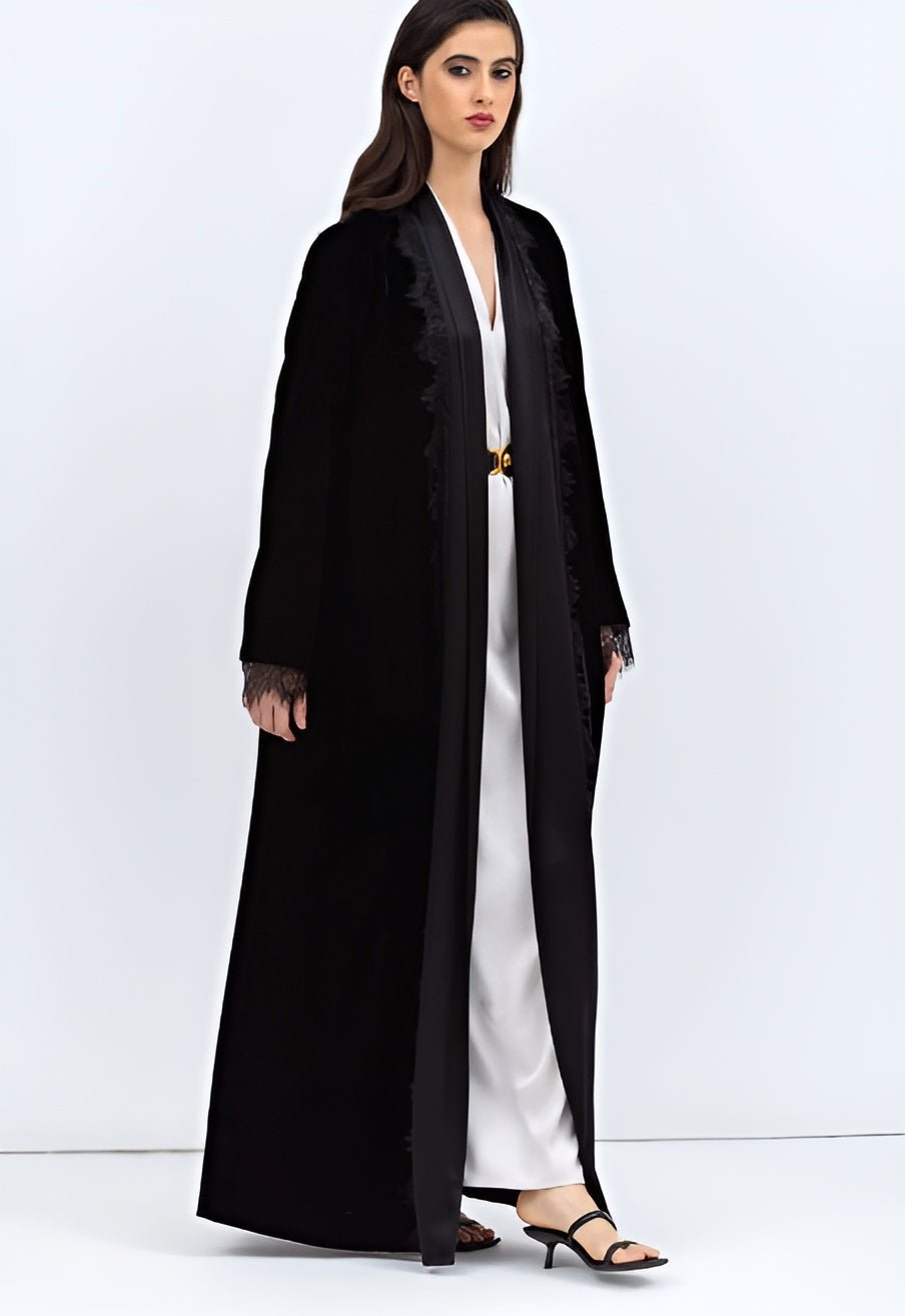 AB - VE - L - BLK ABAYA - CHIKA - MIRA Y MANO