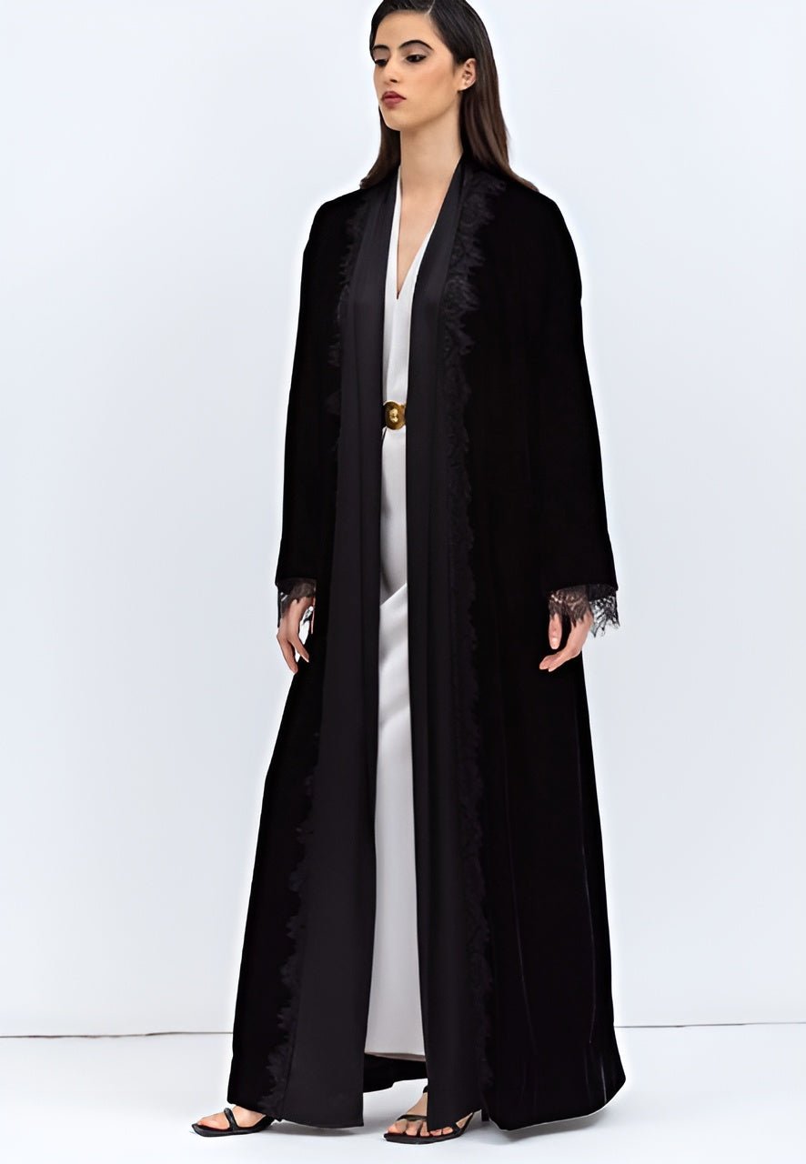 AB - VE - L - BLK ABAYA - CHIKA - MIRA Y MANO