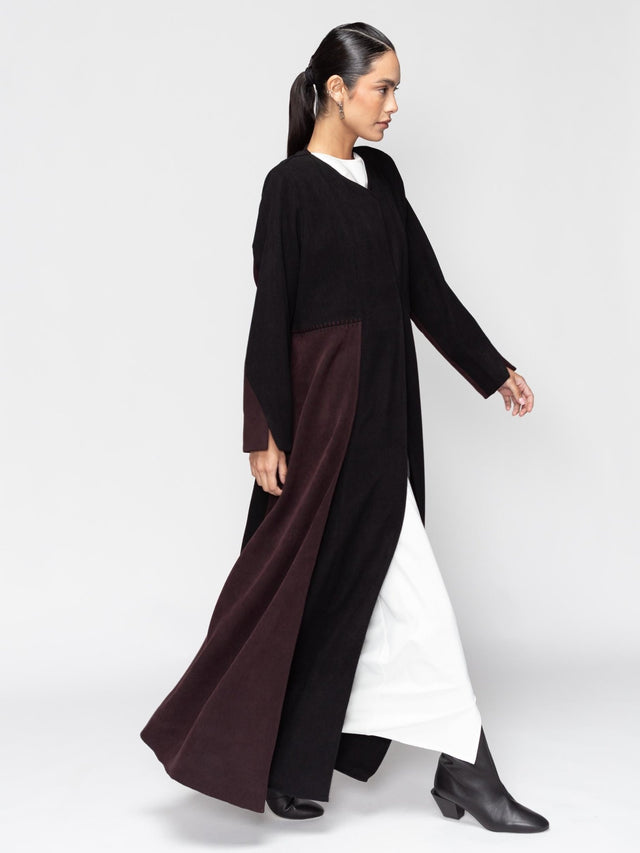 AB - W - BLK - BRW47 ABAYA - CHIKA - MIRA Y MANO