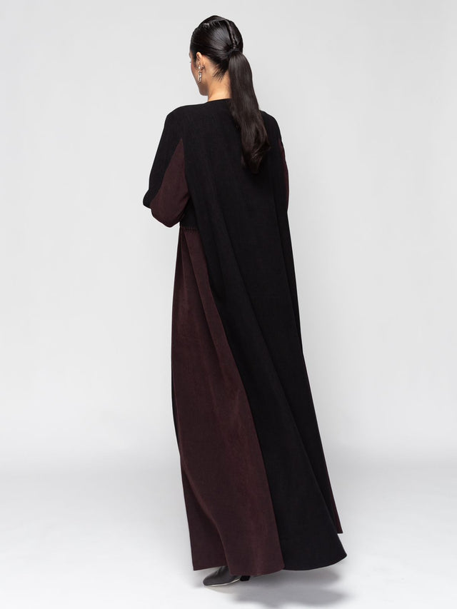 AB - W - BLK - BRW47 ABAYA - CHIKA - MIRA Y MANO