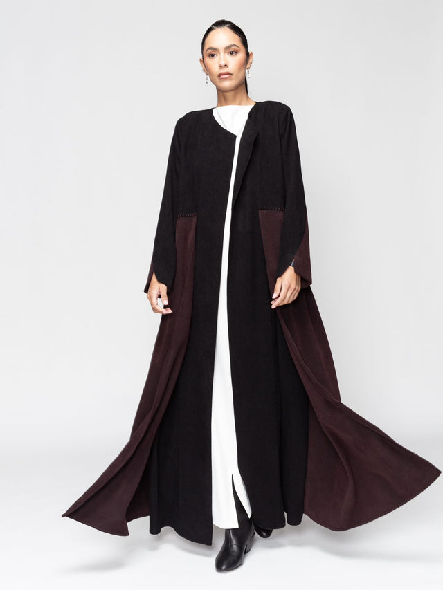 AB - W - BLK - BRW47 ABAYA - CHIKA - MIRA Y MANO