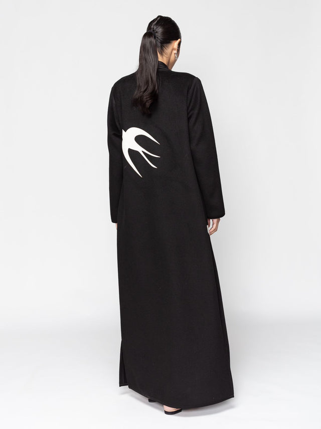 AB - W - VEL - BLK45 ABAYA - CHIKA - MIRA Y MANO