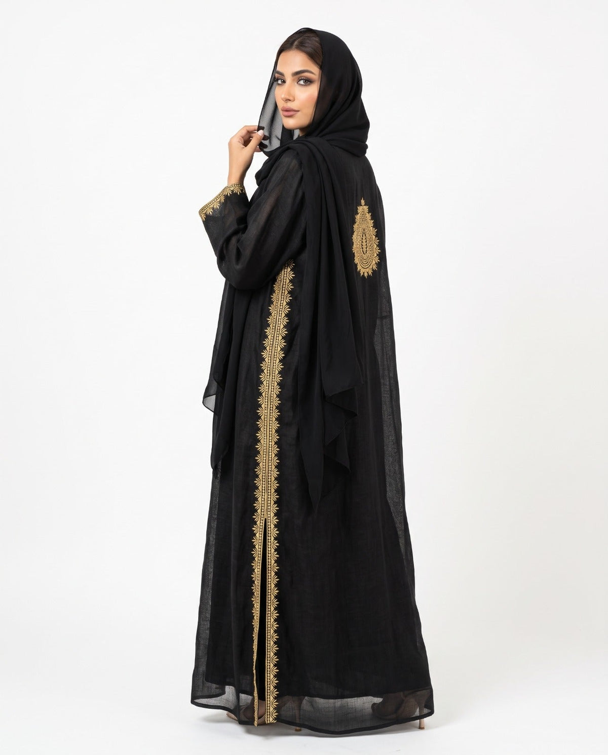 SC26TR6012-BL Abaya - MIRA Y MANO