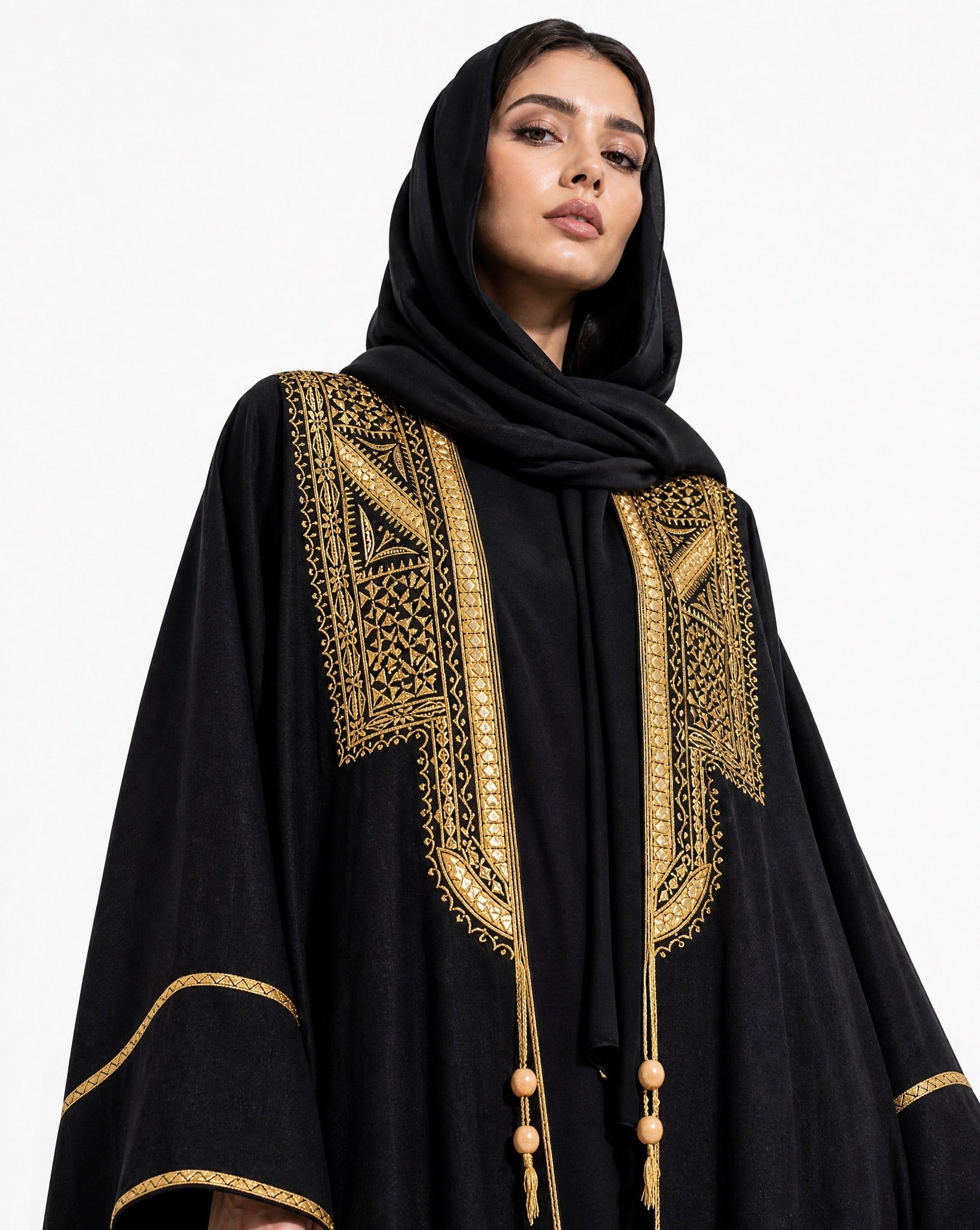SC26TR6014-BL ABAYA - DAR TARAF - MIRA Y MANO