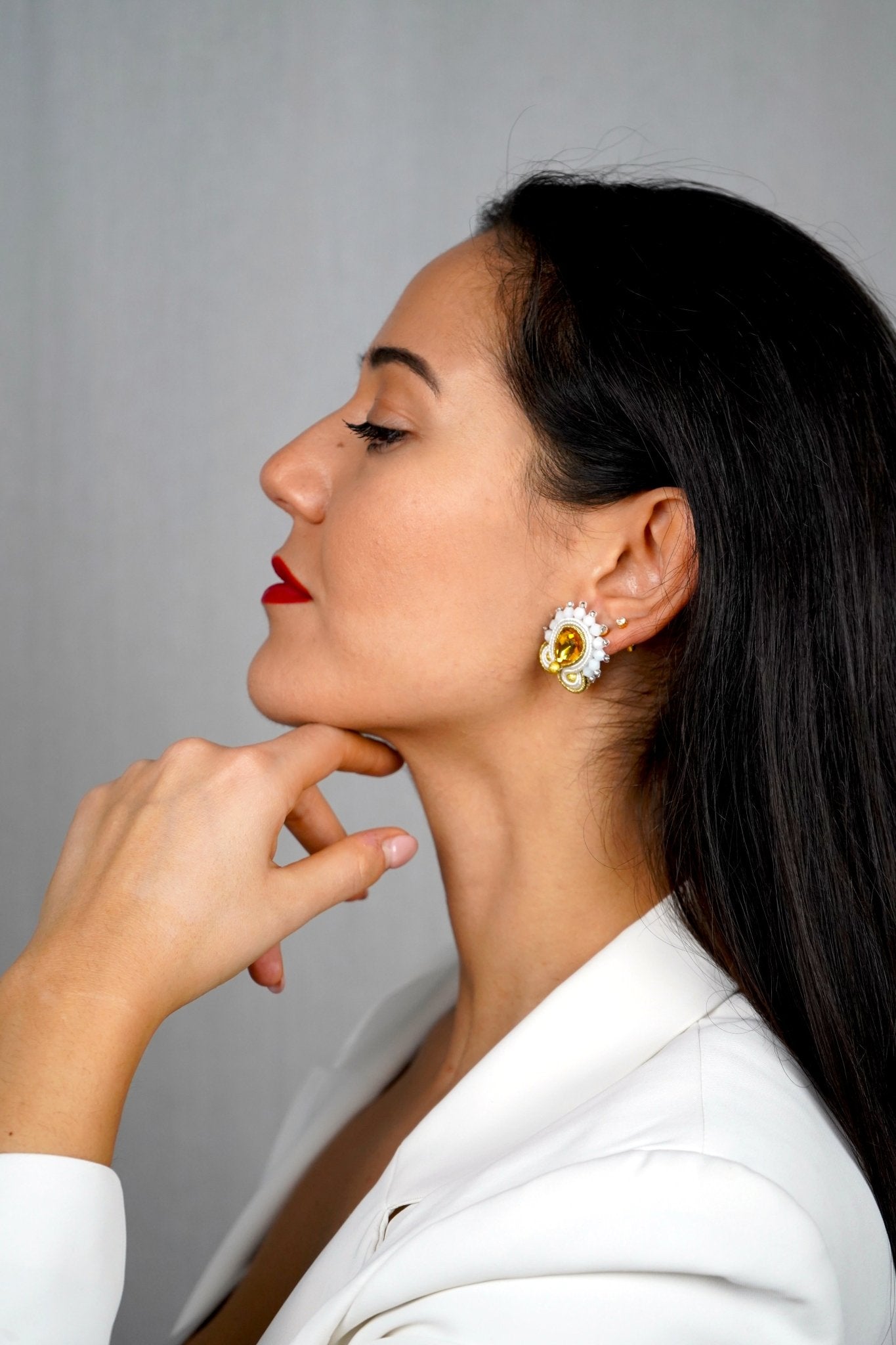 NUMANA1W EARRINGS - DESIREA - MIRA Y MANO