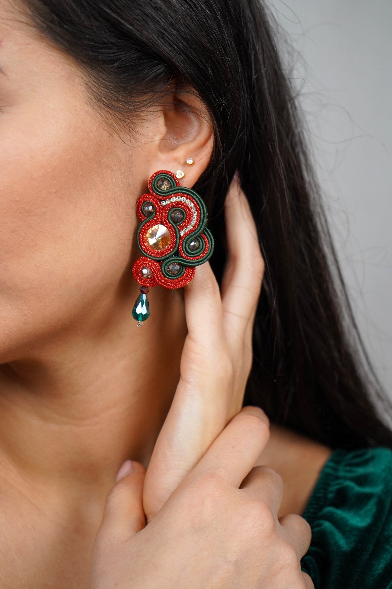 PALINURO1R EARRINGS - DESIREA - MIRA Y MANO