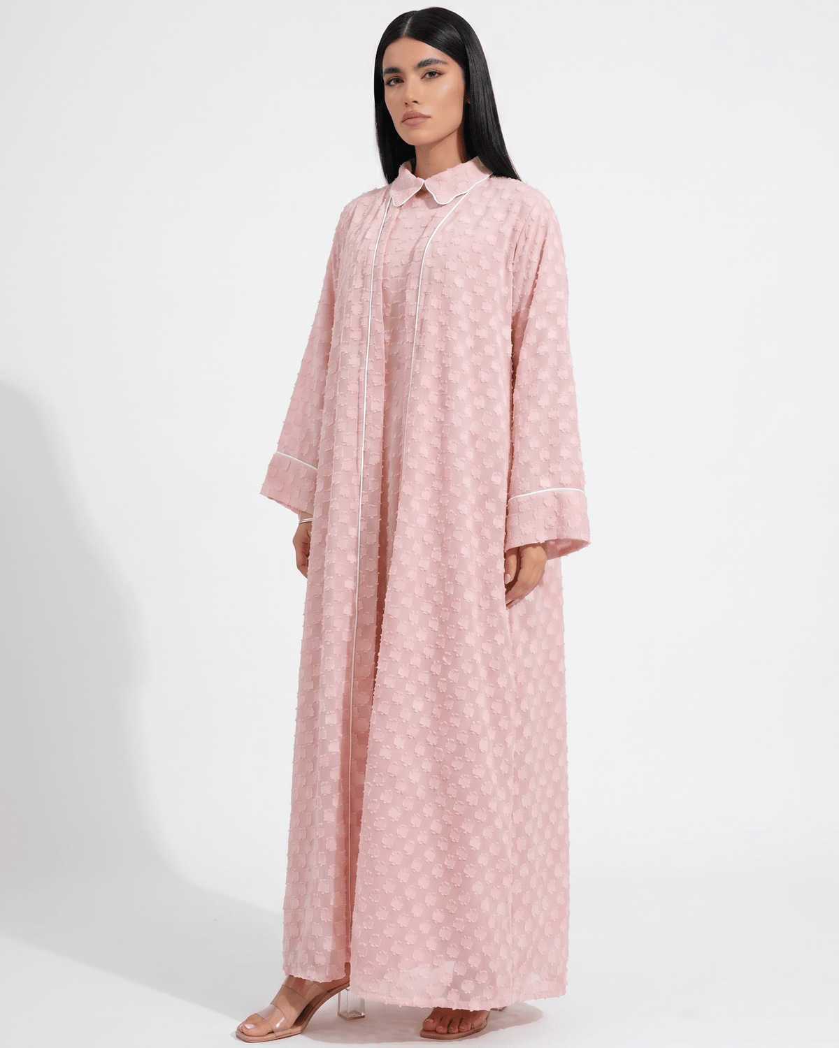 ABM26-113-PK ABAYA - EFFA - MIRA Y MANO