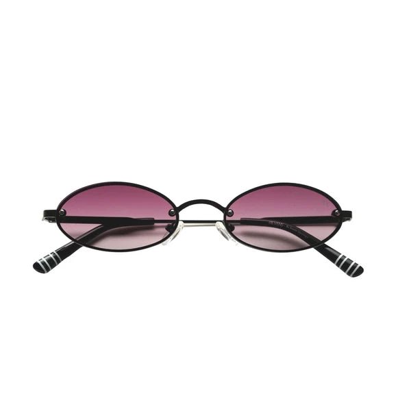 Bella-Amethyst 001 – Black Metal Sunglasses - ELLEVENS - MIRA Y MANO