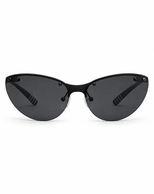 Futura-Noir – Black Metal Sunglasses - ELLEVENS - MIRA Y MANO