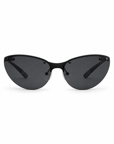 Black metal sunglasses
