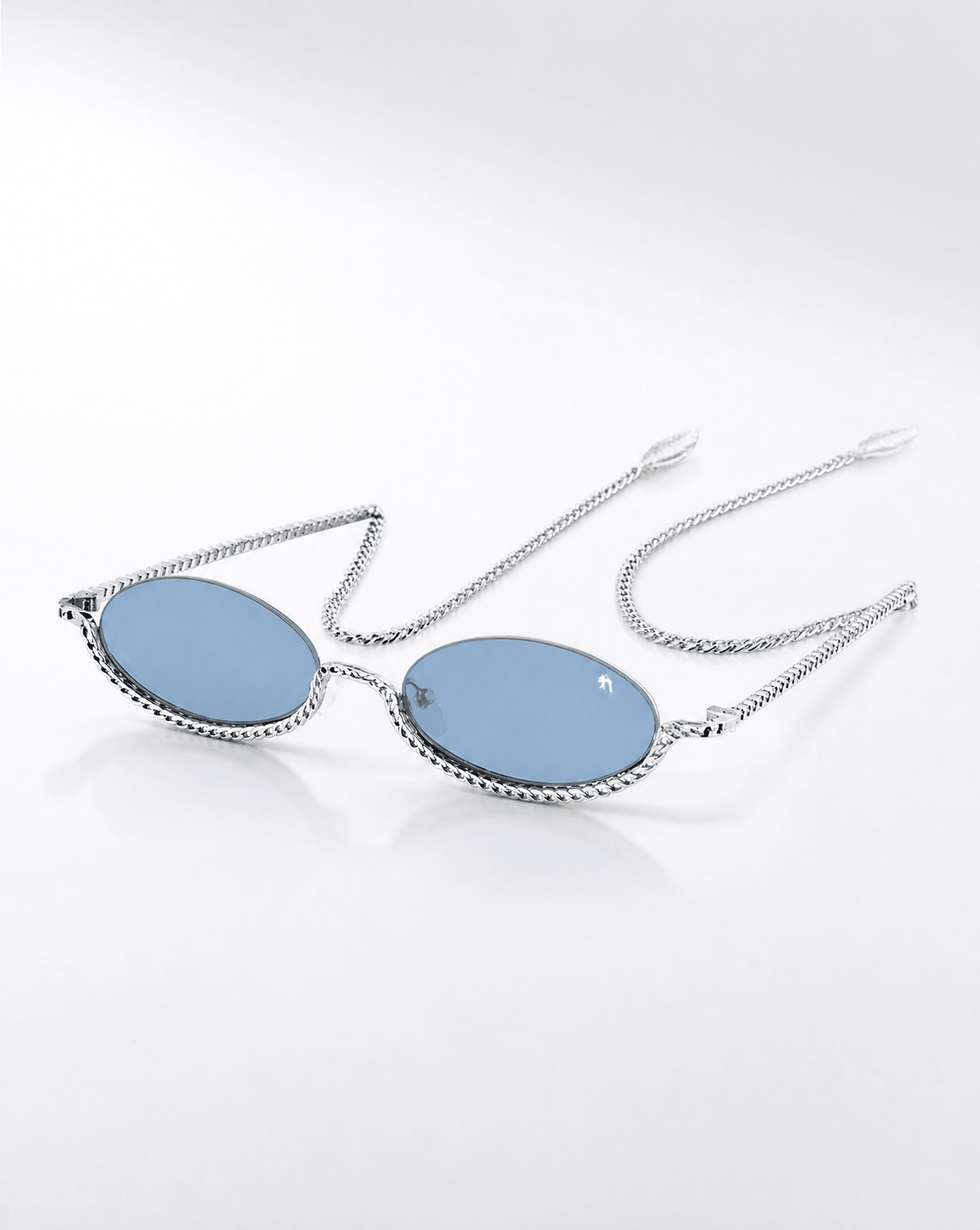 GAGA SILVER INDIGO – نظارة شمسية معدنية بلون النيلي – صورة المنتج 1