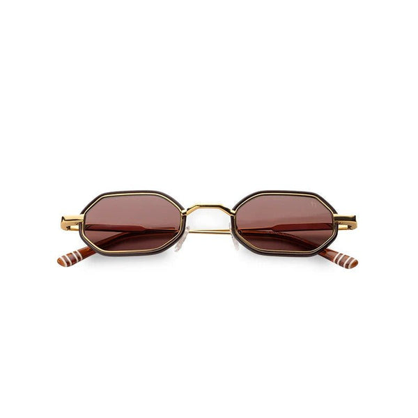Hadids Gold Sepia – Gold Metal Sunglasses