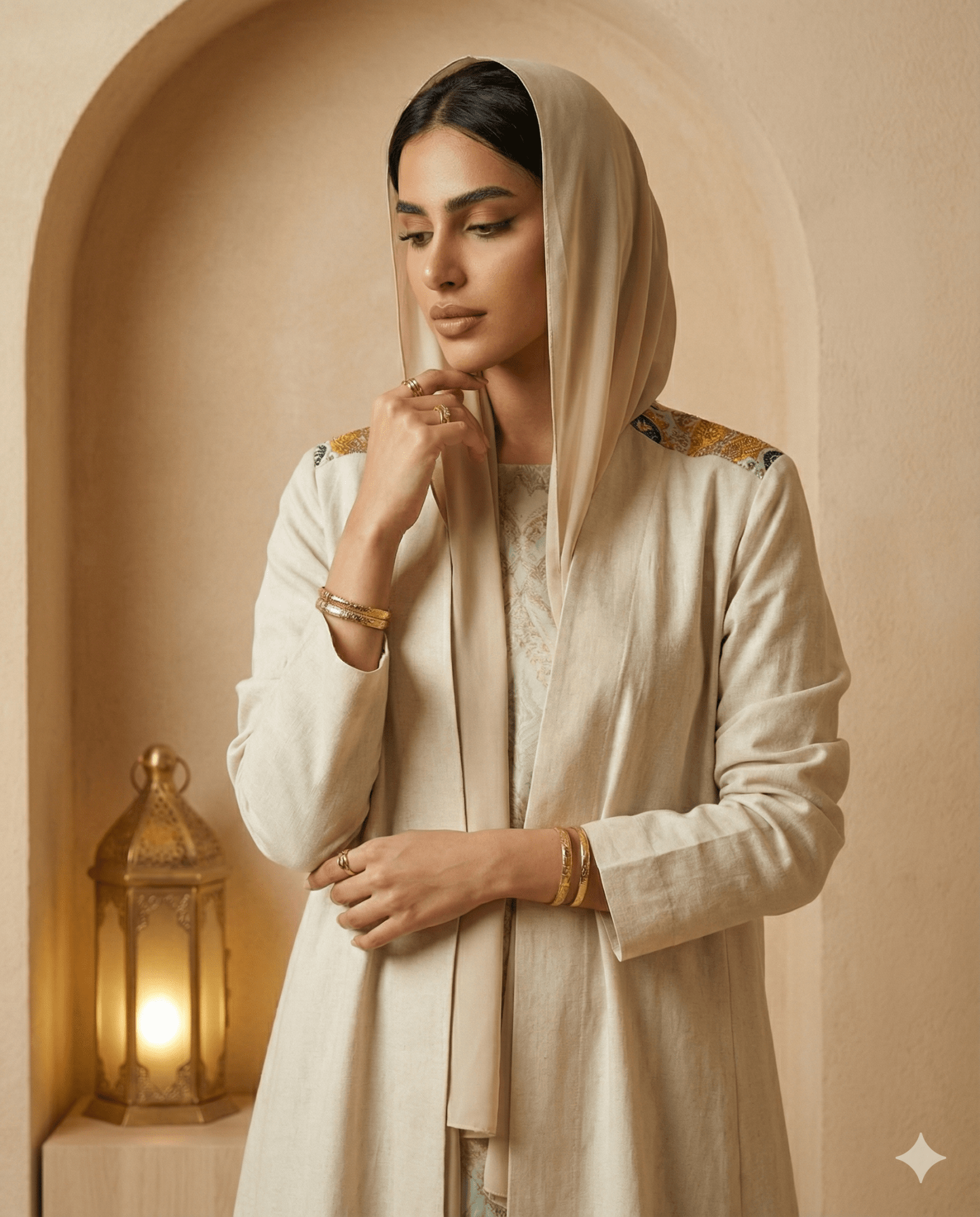 ABY 4177M ABAYA - EMAD RIZQ - MIRA Y MANO