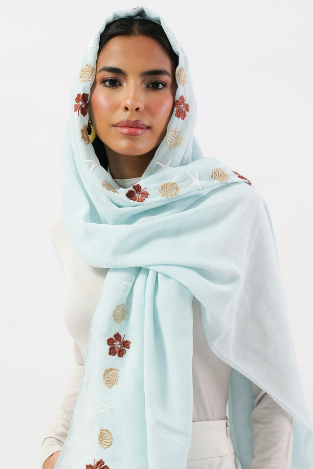 FL1002 MUREX SHELL SCARF - FOULARD - MIRA Y MANO