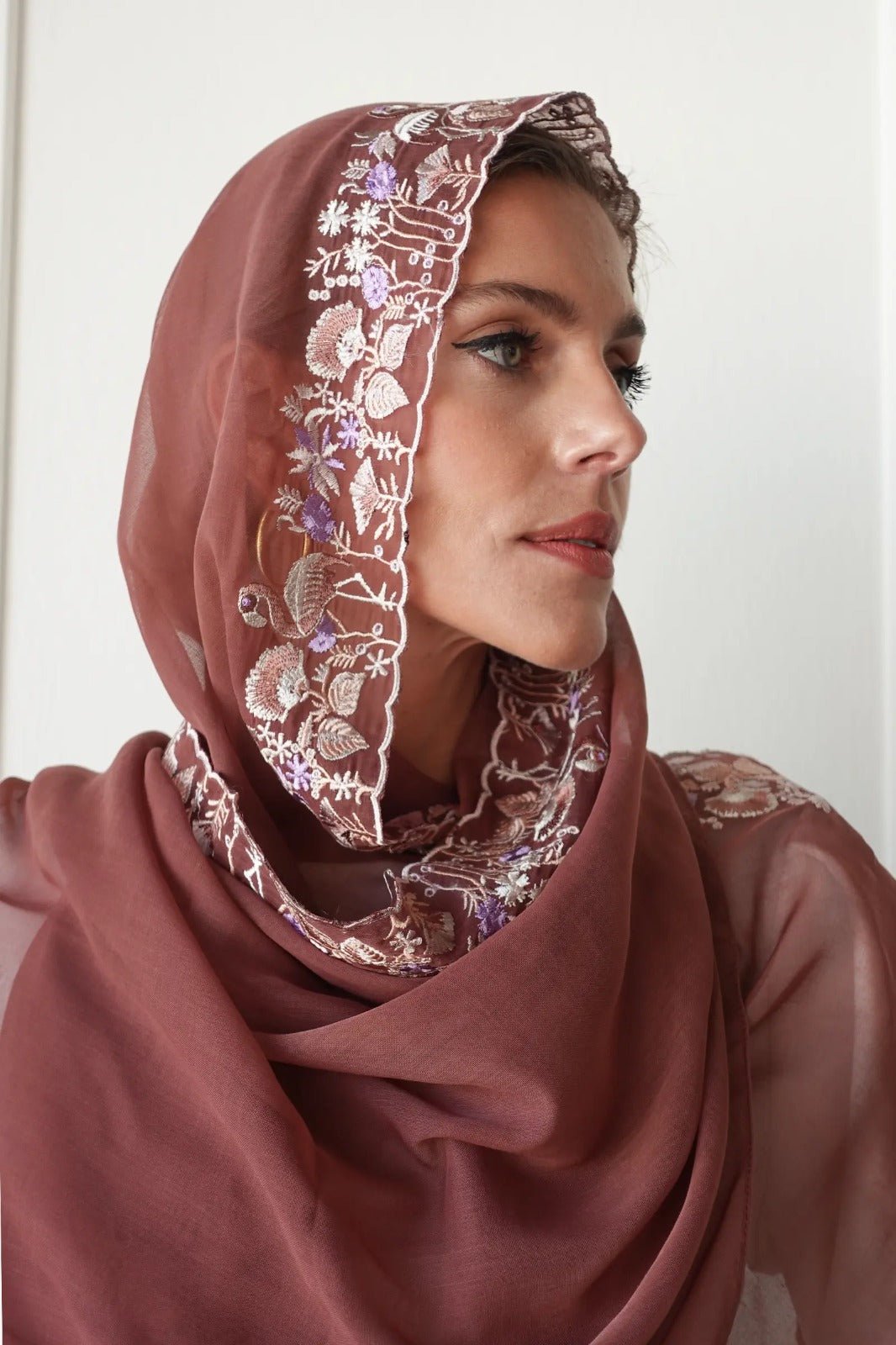 HM1003 ROSELLA SCARF - FOULARD - MIRA Y MANO