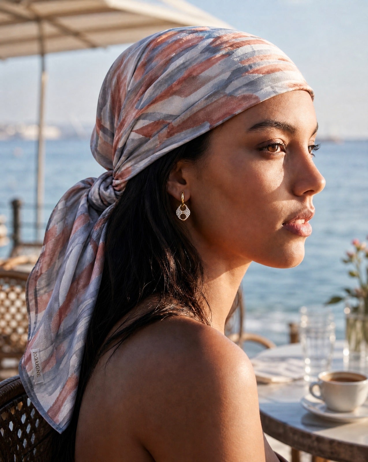 OT1044 IBIZA SCARF - FOULARD - MIRA Y MANO