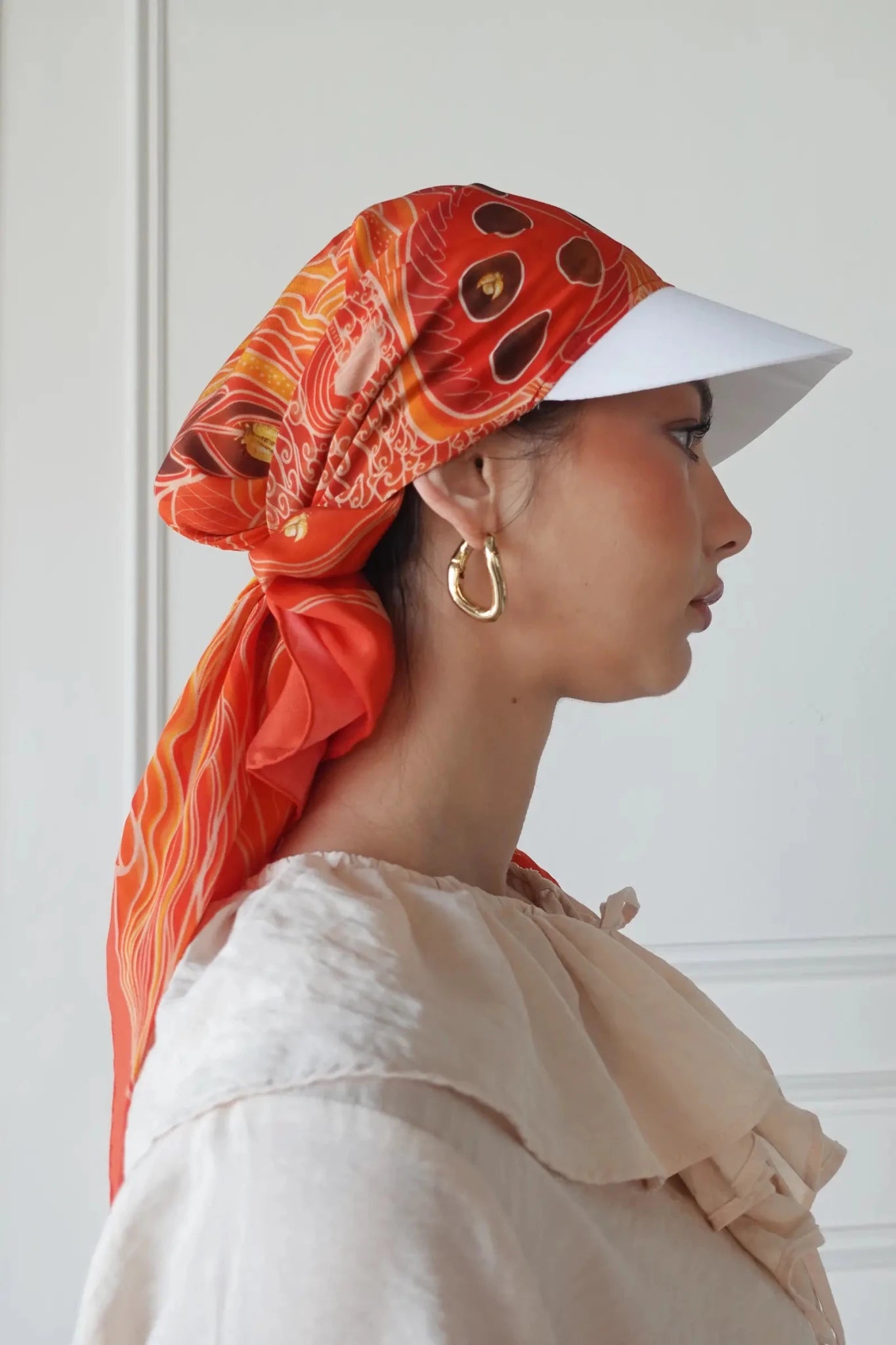 PS1012 LADYBUG SANIA TURBAN HAT - FOULARD - MIRA Y MANO