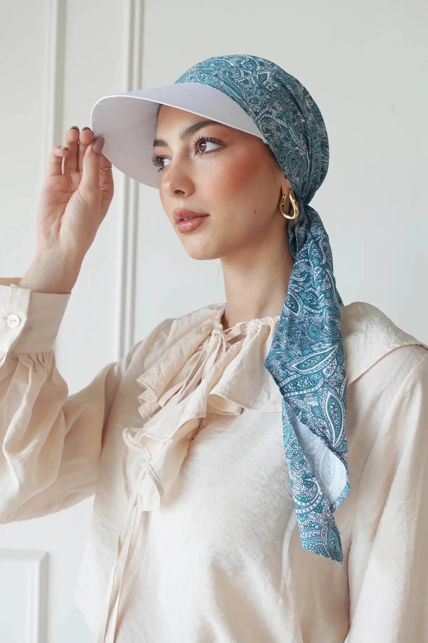 SR1007 OCEAN DRFIT TURBAN HAT - FOULARD - MIRA Y MANO