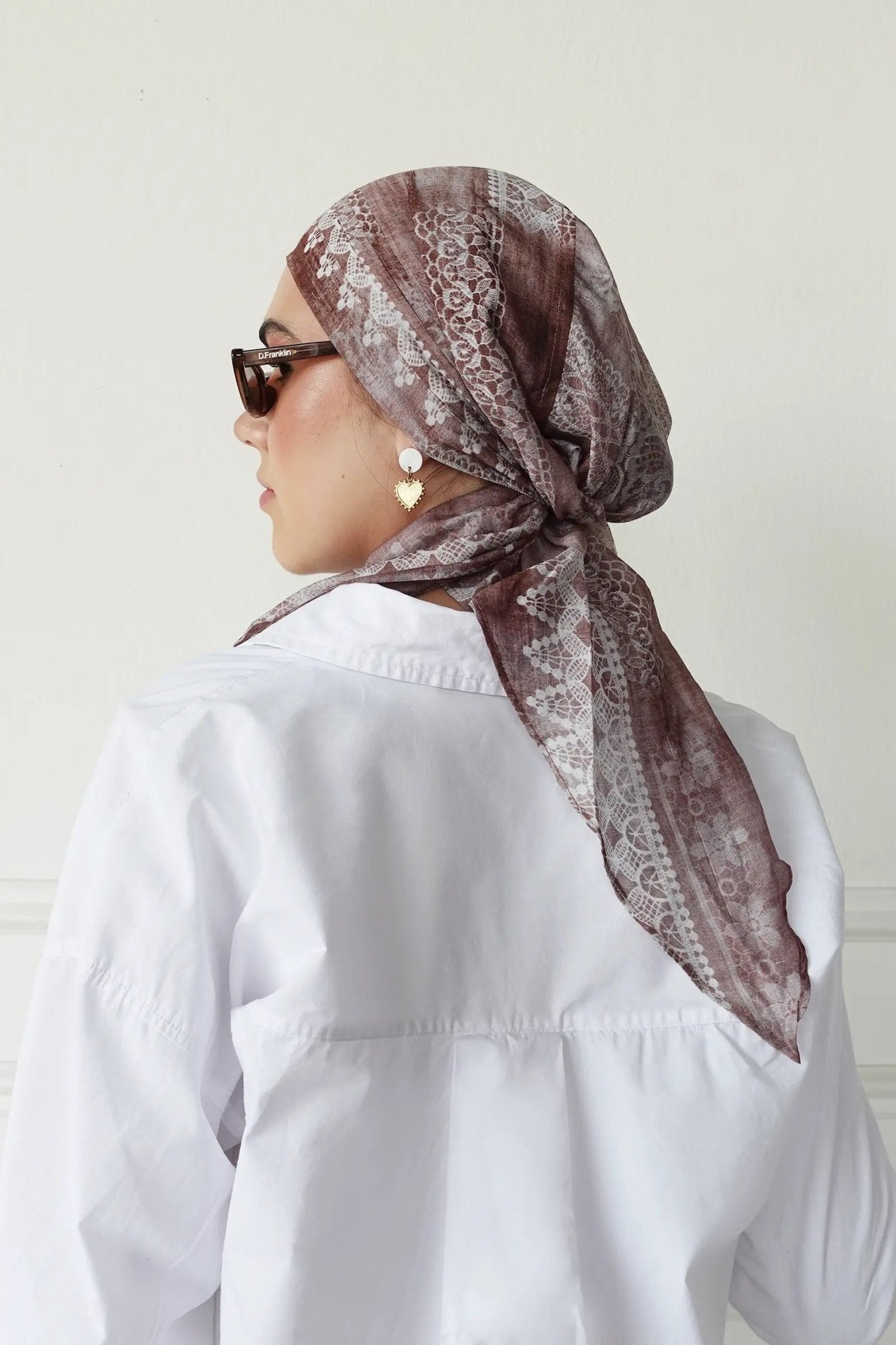 SR1013 SUN KISSED - Printed Chiffon scarf - FOULARD - MIRA Y MANO
