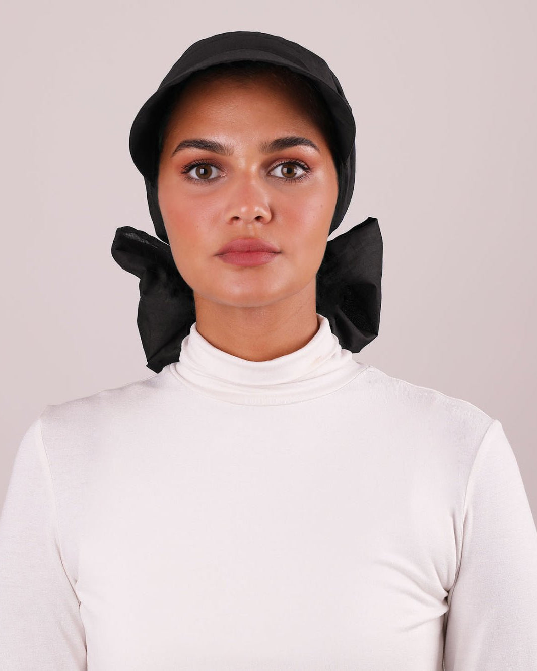 ST1149 SANIA BLACK SCARF - FOULARD - MIRA Y MANO