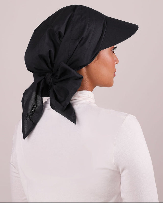 ST1149 SANIA BLACK SCARF - FOULARD - MIRA Y MANO