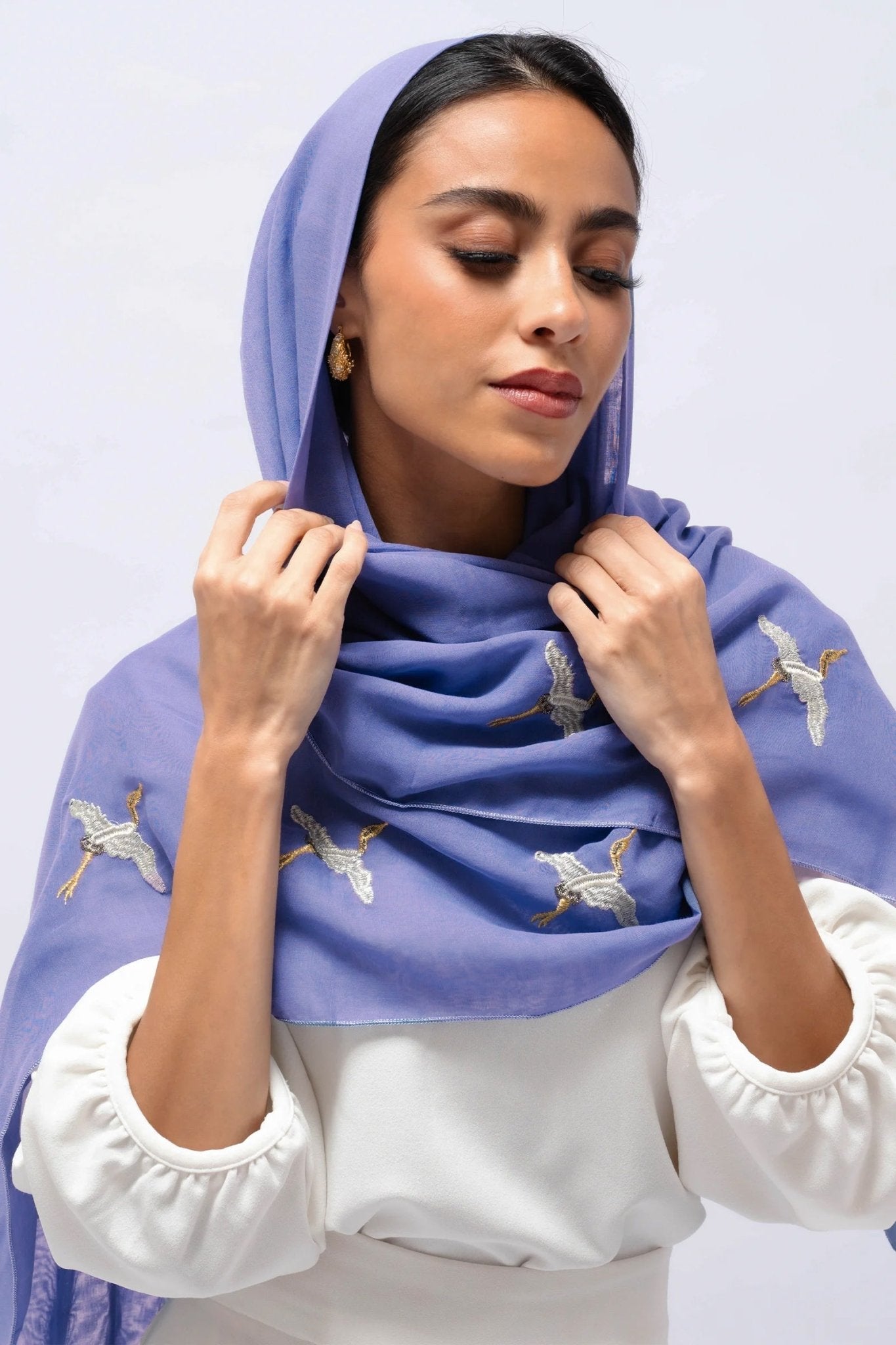 TR1106 TREASURE SCARF - FOULARD - MIRA Y MANO