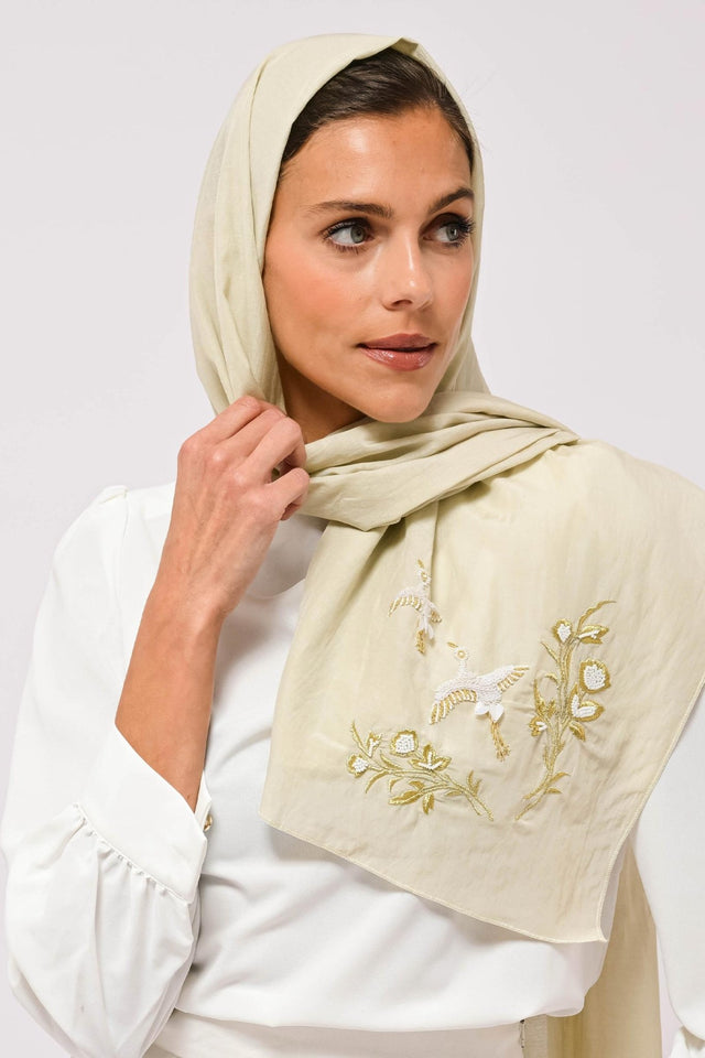 TR1138 SAFAA SCARF - FOULARD - MIRA Y MANO