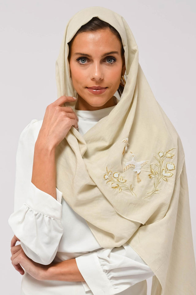 TR1138 SAFAA SCARF - FOULARD - MIRA Y MANO