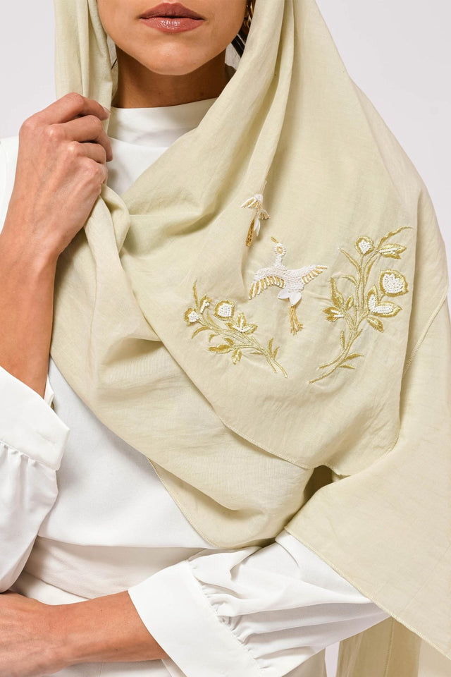 TR1138 SAFAA SCARF - FOULARD - MIRA Y MANO