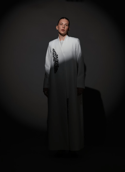 FC 794 ABAYA - FOUZ COUTURE - MIRA Y MANO