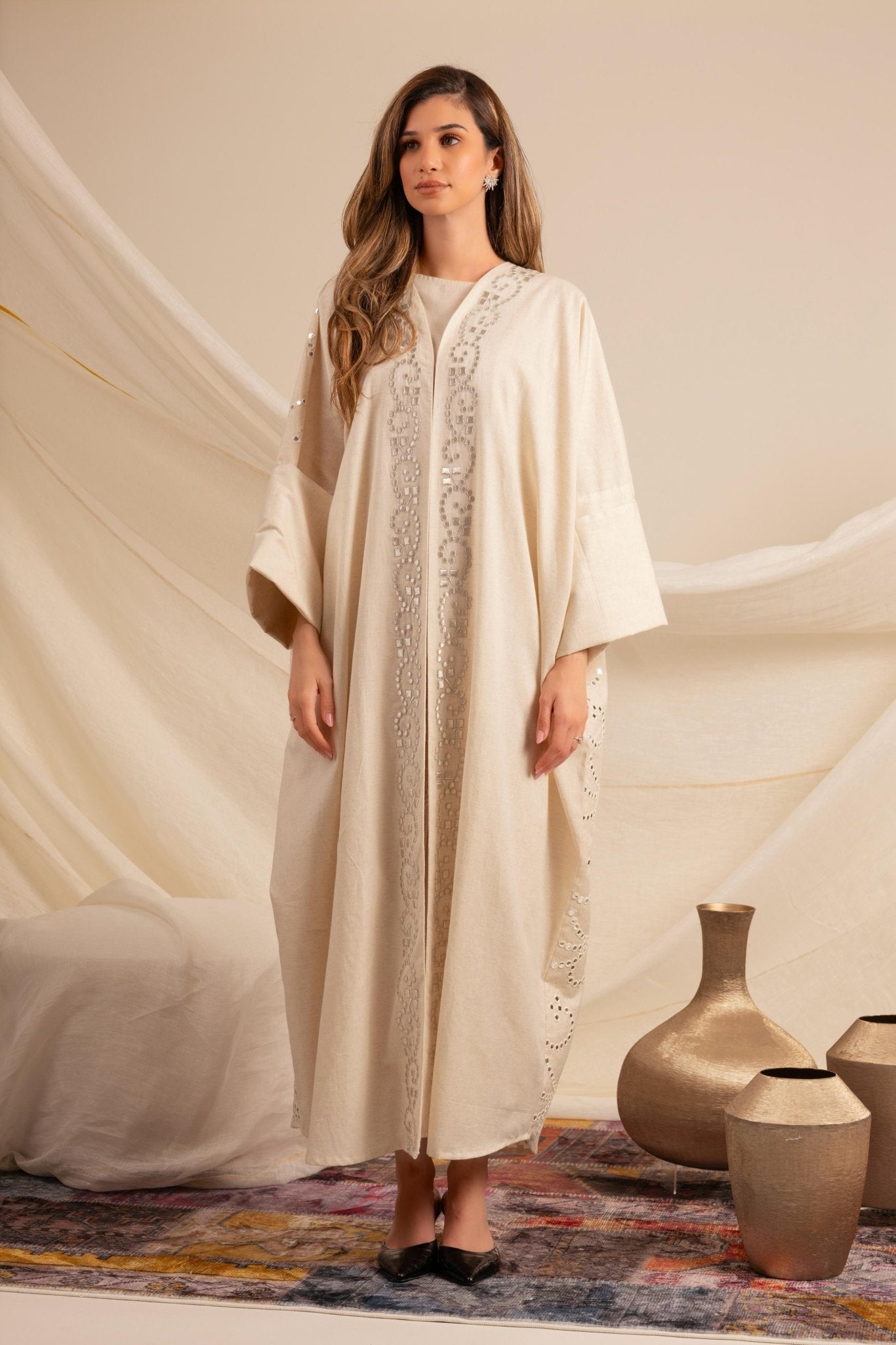 FCK 101 KAFTAN - FOUZ COUTURE - MIRA Y MANO