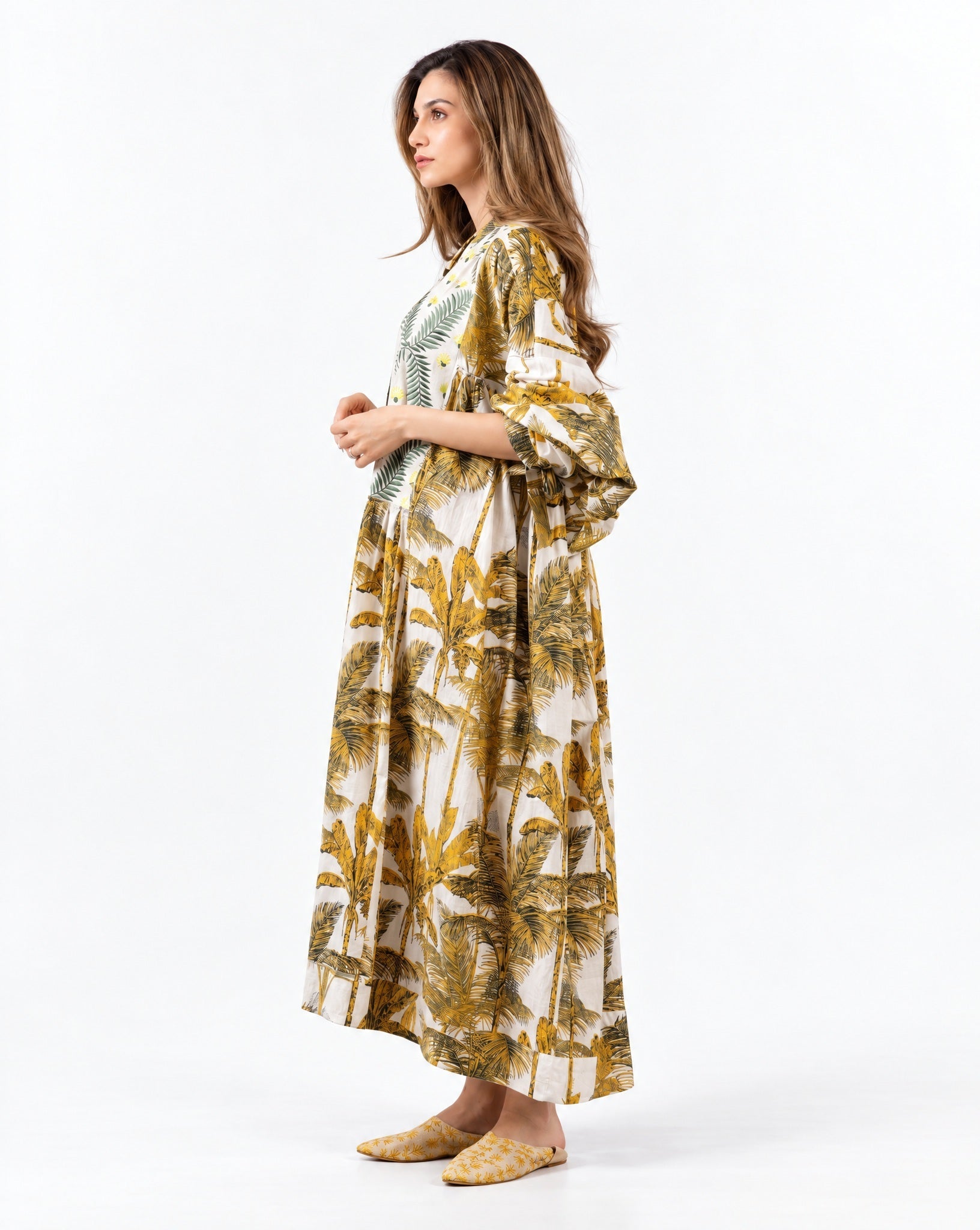 FCK 113 KAFTAN - FOUZ COUTURE - MIRA Y MANO