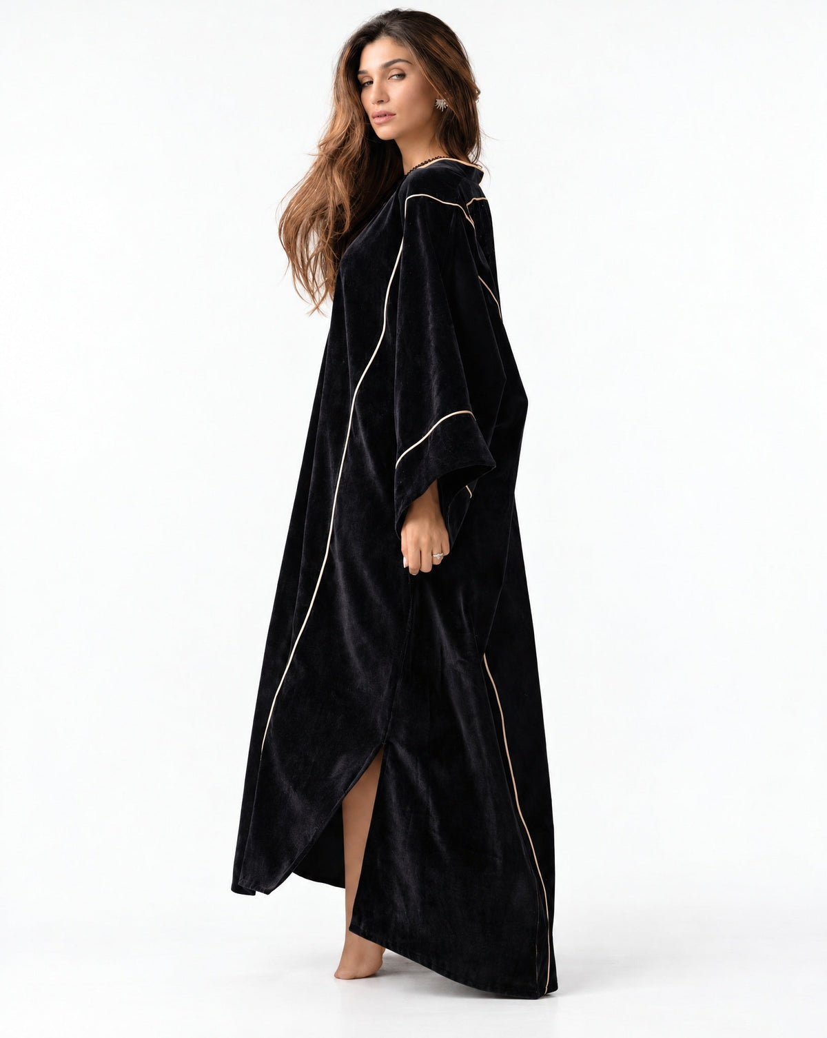 FCK 127 KAFTAN - FOUZ COUTURE - MIRA Y MANO