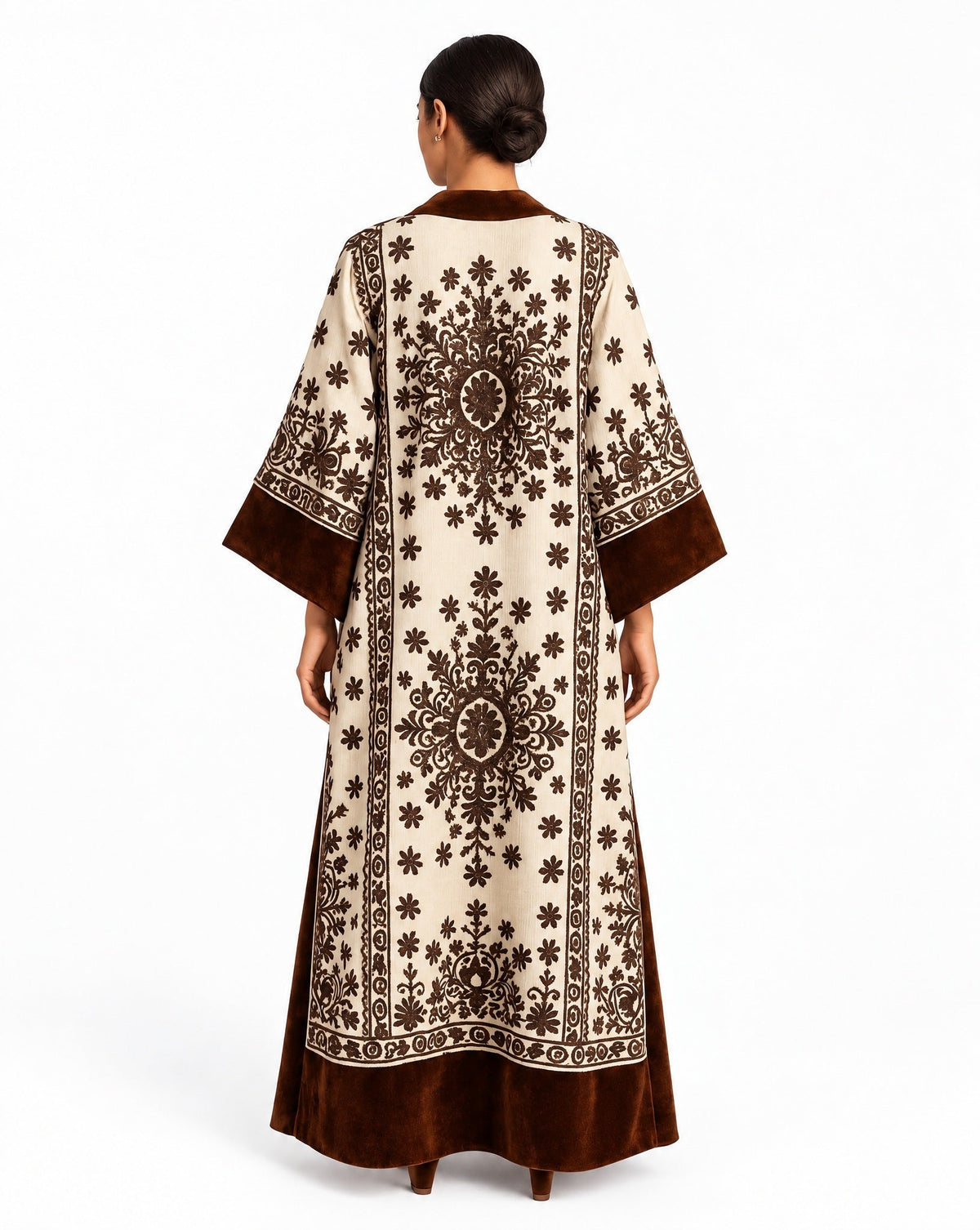 FCK 133 ABAYA - FOUZ COUTURE - MIRA Y MANO