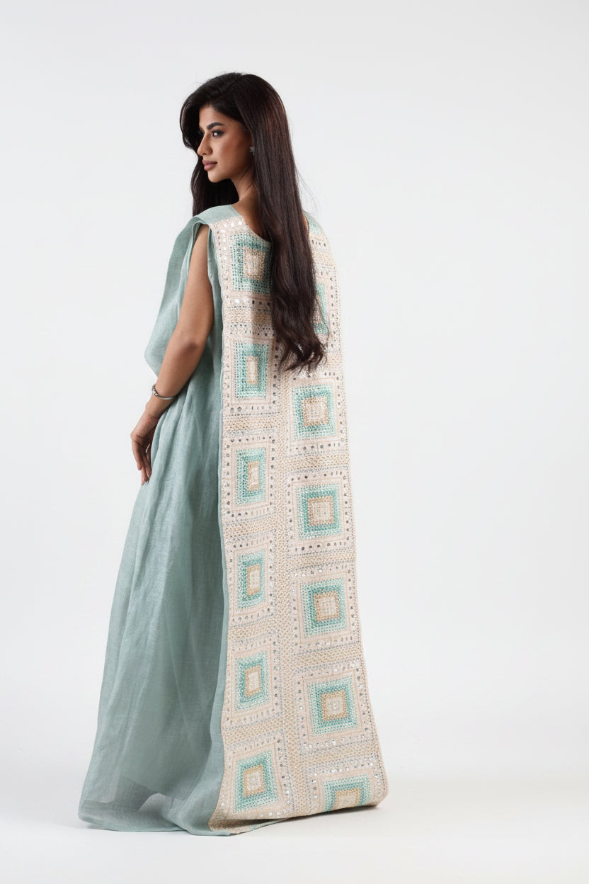 FCK 149 KAFTAN - FOUZ COUTURE - MIRA Y MANO