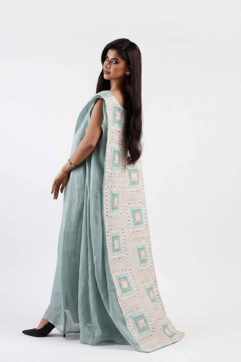 FCK 149 KAFTAN - FOUZ COUTURE - MIRA Y MANO