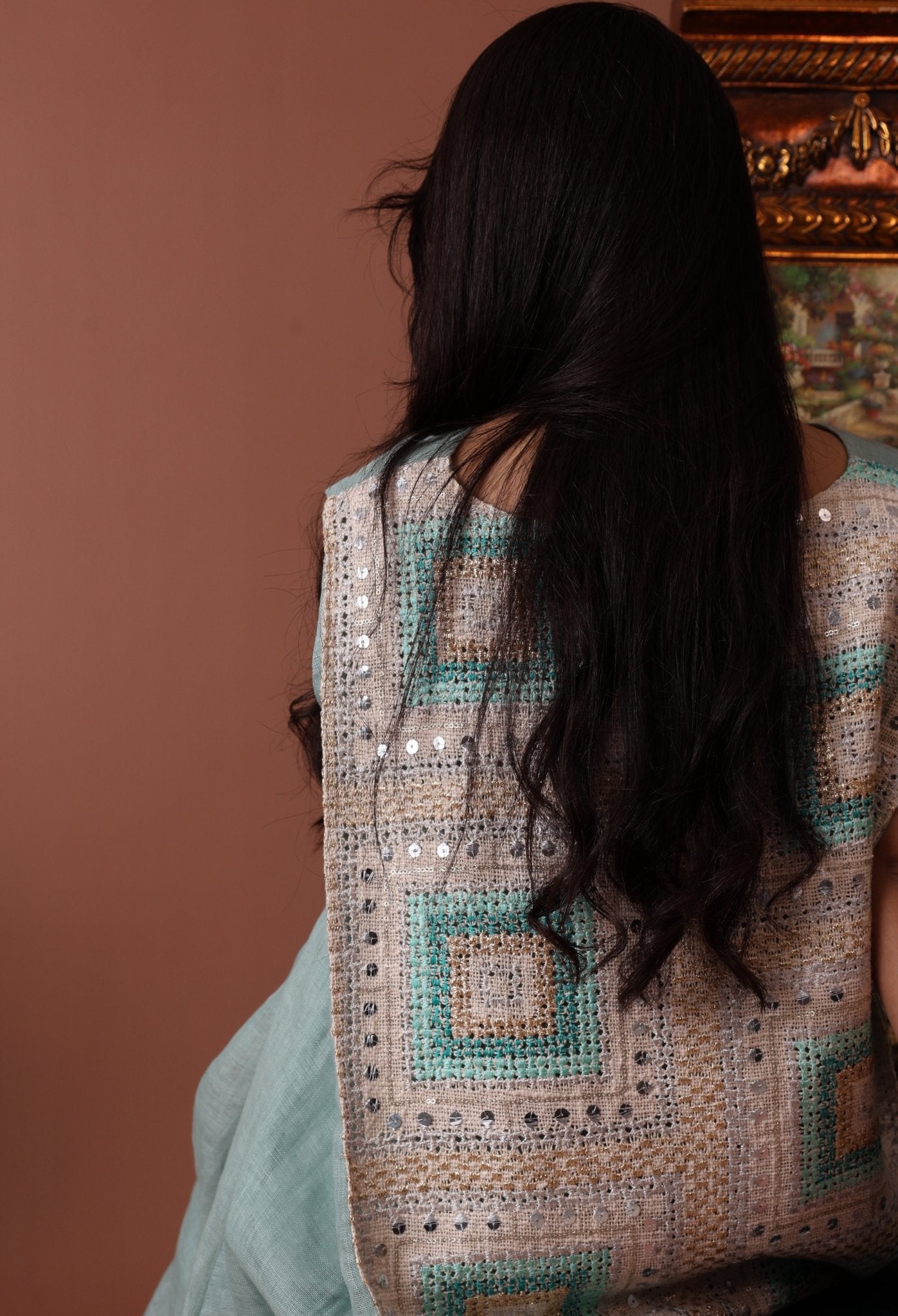 FCK 149 KAFTAN - FOUZ COUTURE - MIRA Y MANO