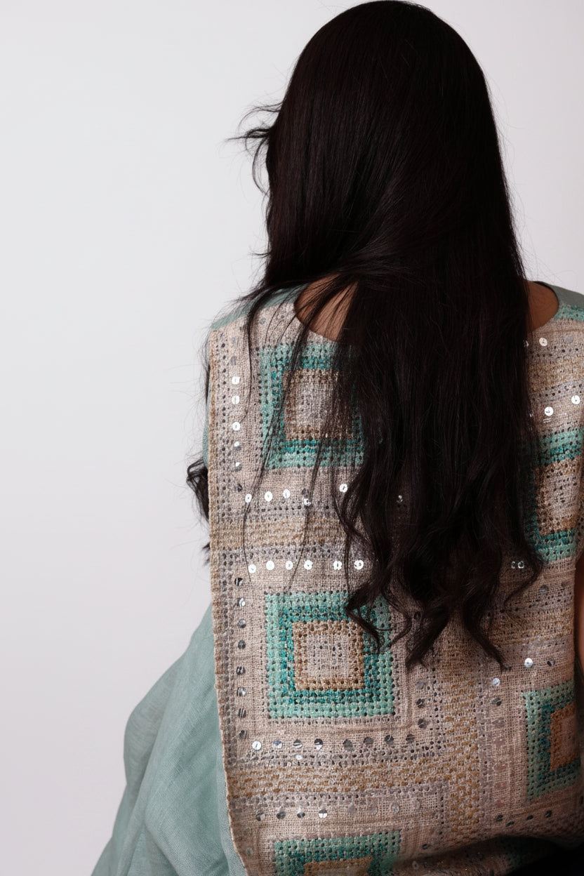 FCK 149 KAFTAN - FOUZ COUTURE - MIRA Y MANO