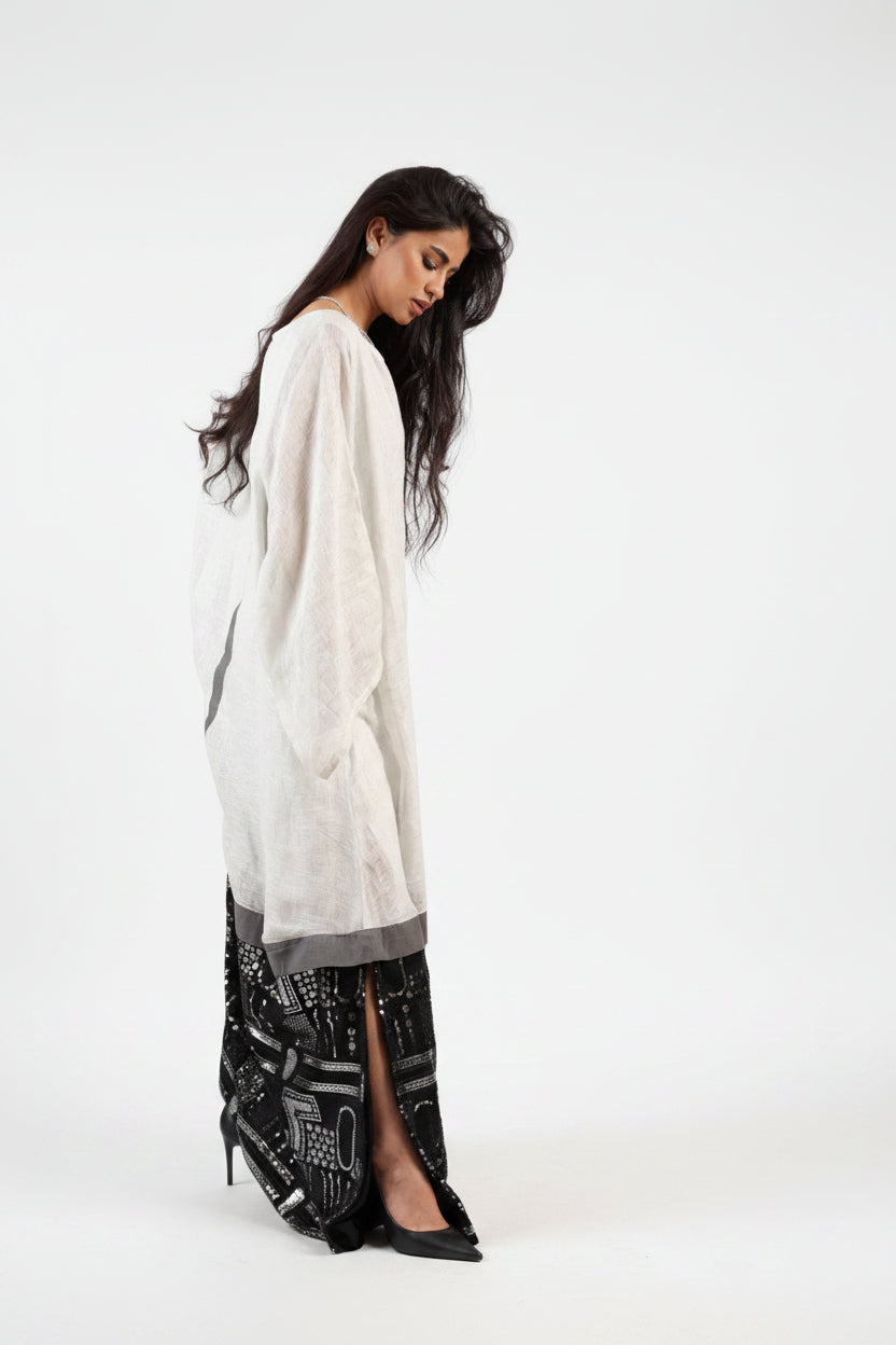 FCK 153 KAFTAN - FOUZ COUTURE - MIRA Y MANO