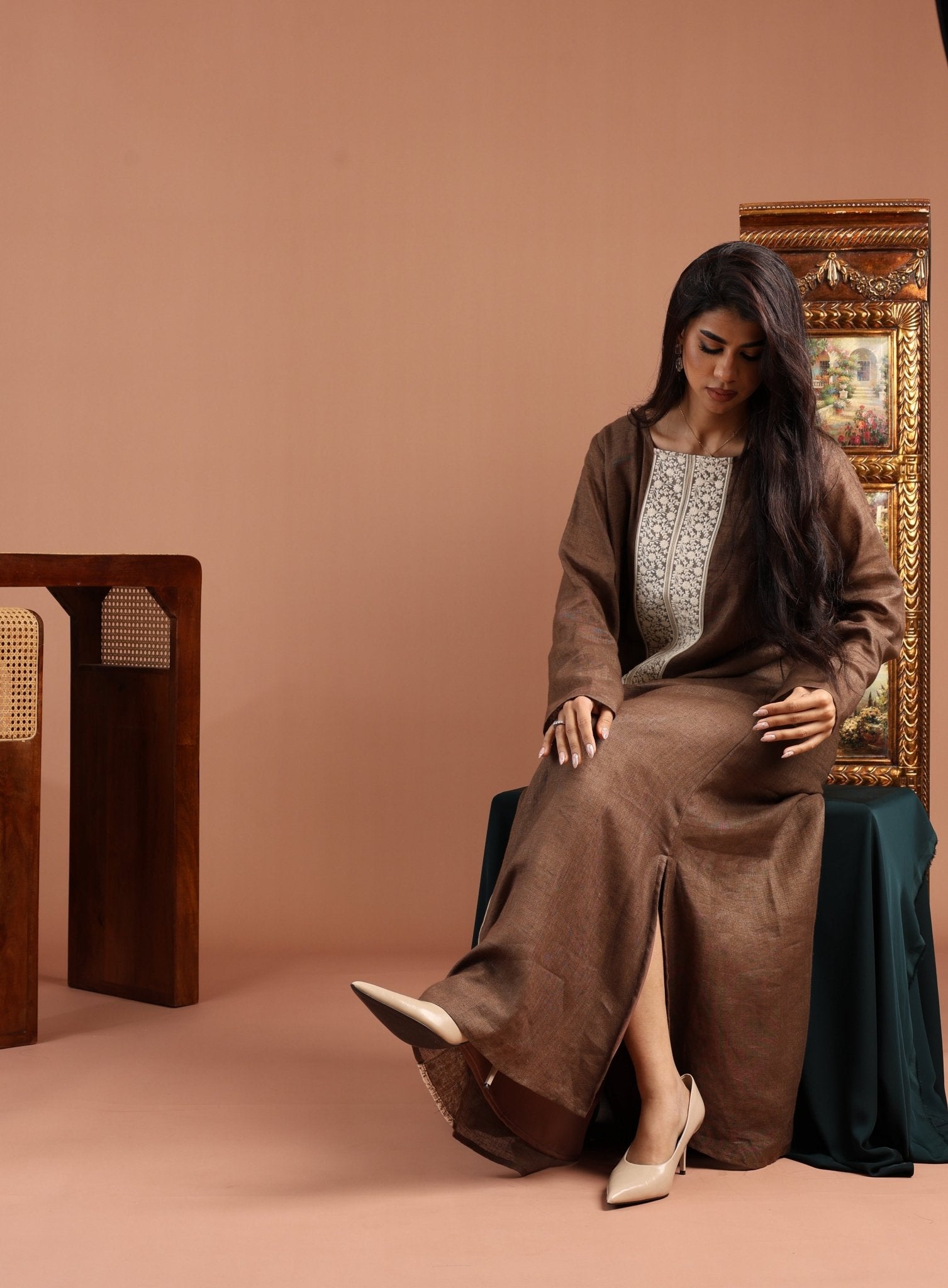 FCK 156 KAFTAN - FOUZ COUTURE - MIRA Y MANO