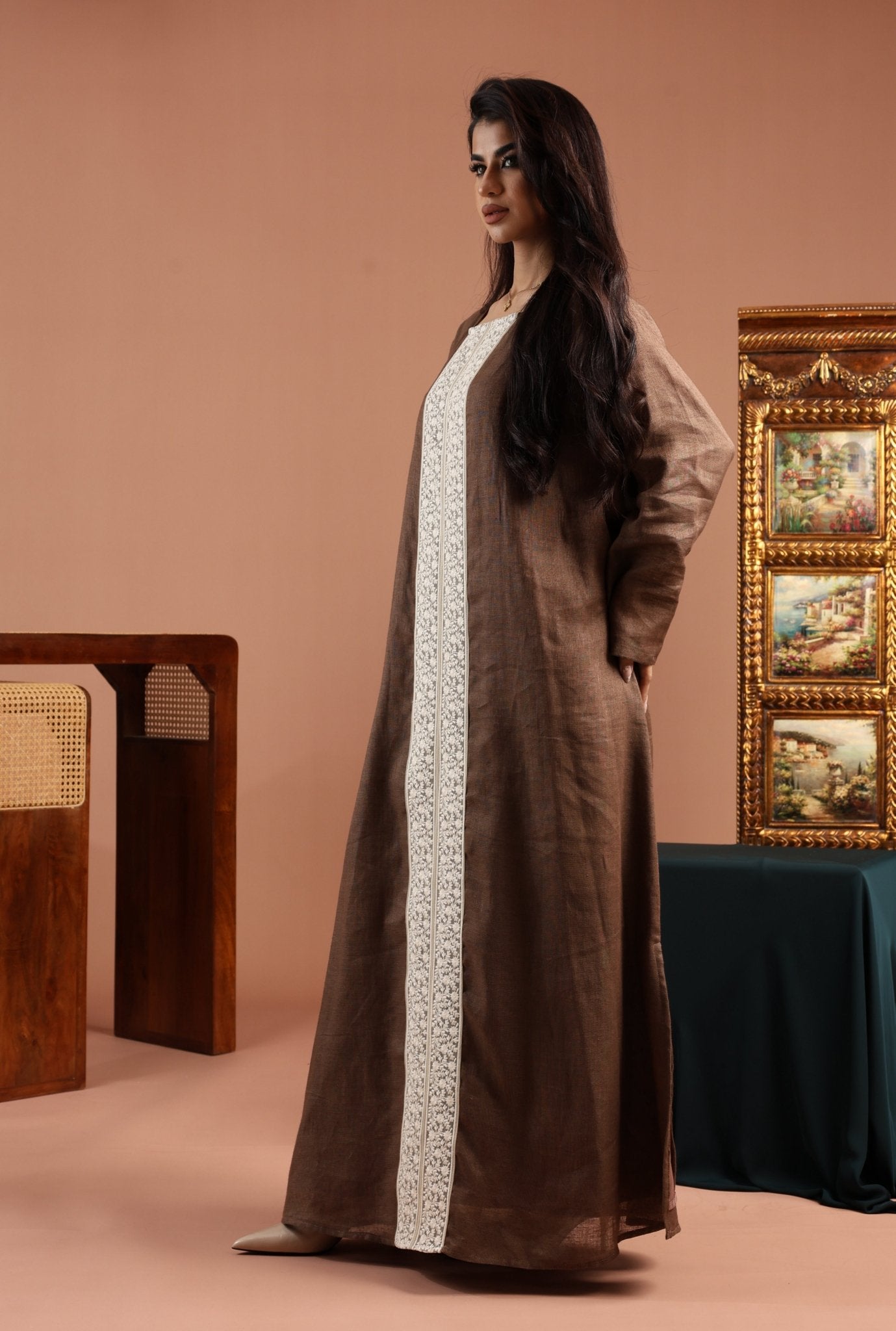 FCK 156 KAFTAN - FOUZ COUTURE - MIRA Y MANO