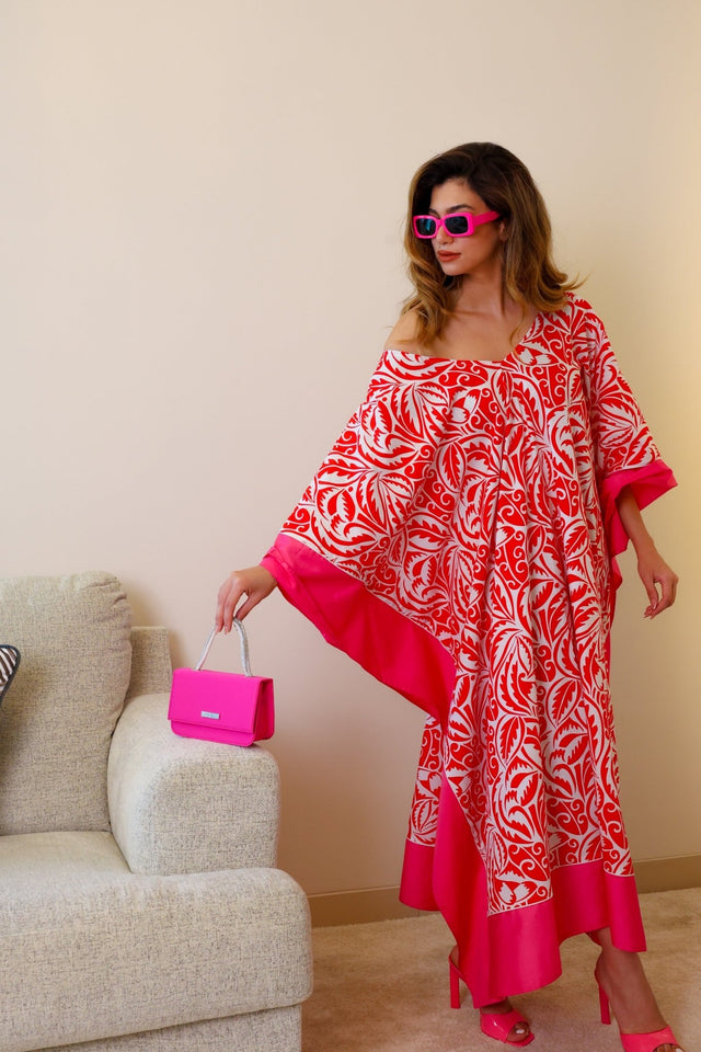 SS24FC019 R KAFTAN - FOUZ COUTURE - MIRA Y MANO