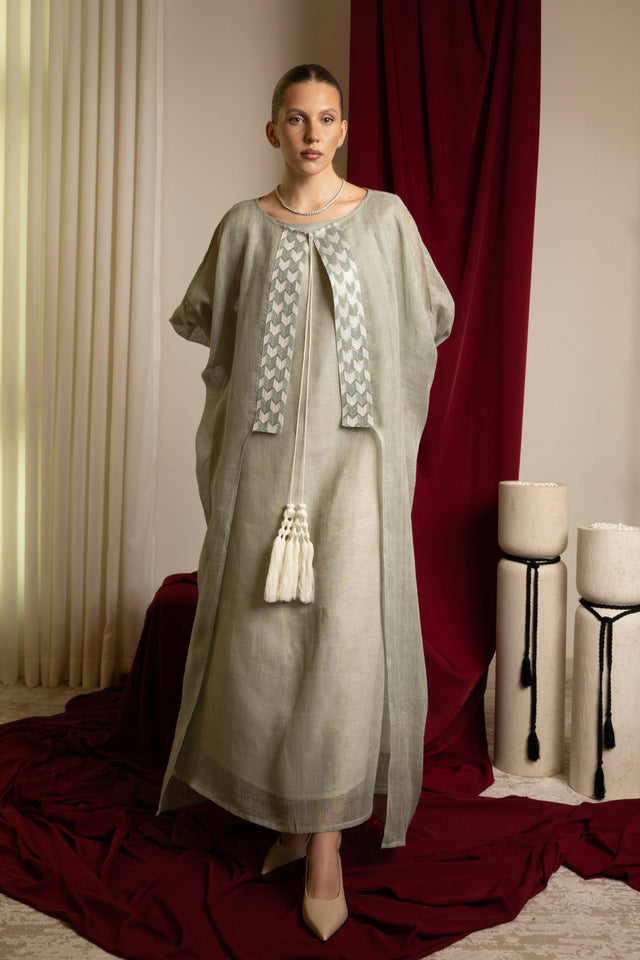 SS25FC011 KAFTAN - FOUZ COUTURE - MIRA Y MANO