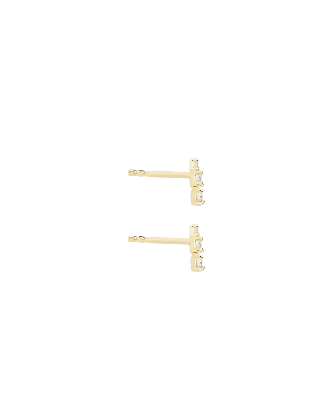 DROPS STONES STUDS EARRINGS - GHALIA - MIRA Y MANO