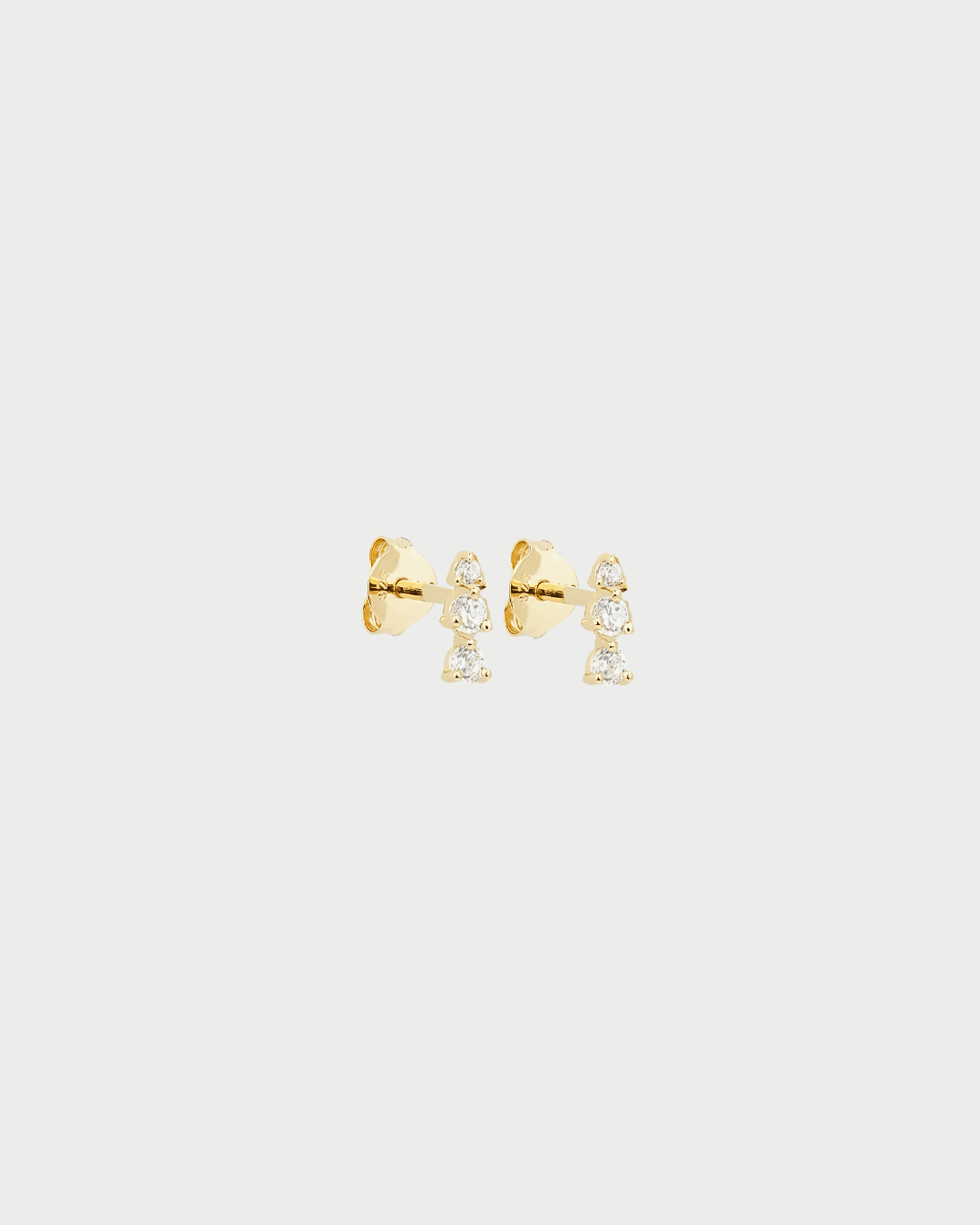 DROPS STONES STUDS EARRINGS - GHALIA - MIRA Y MANO
