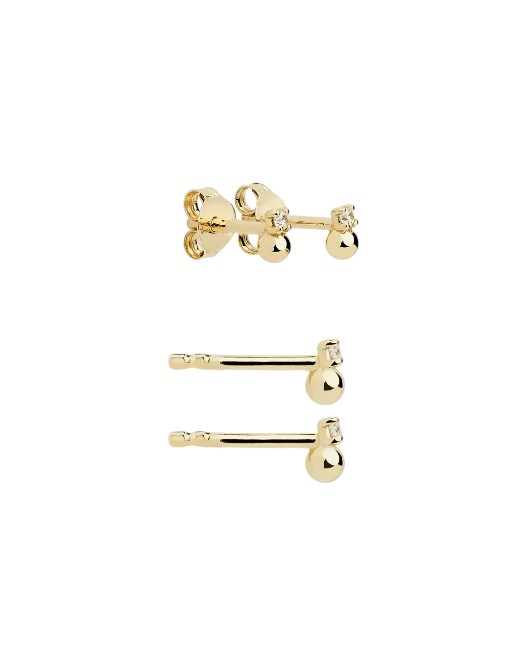 DUO STUDS EARRINGS - GHALIA - MIRA Y MANO